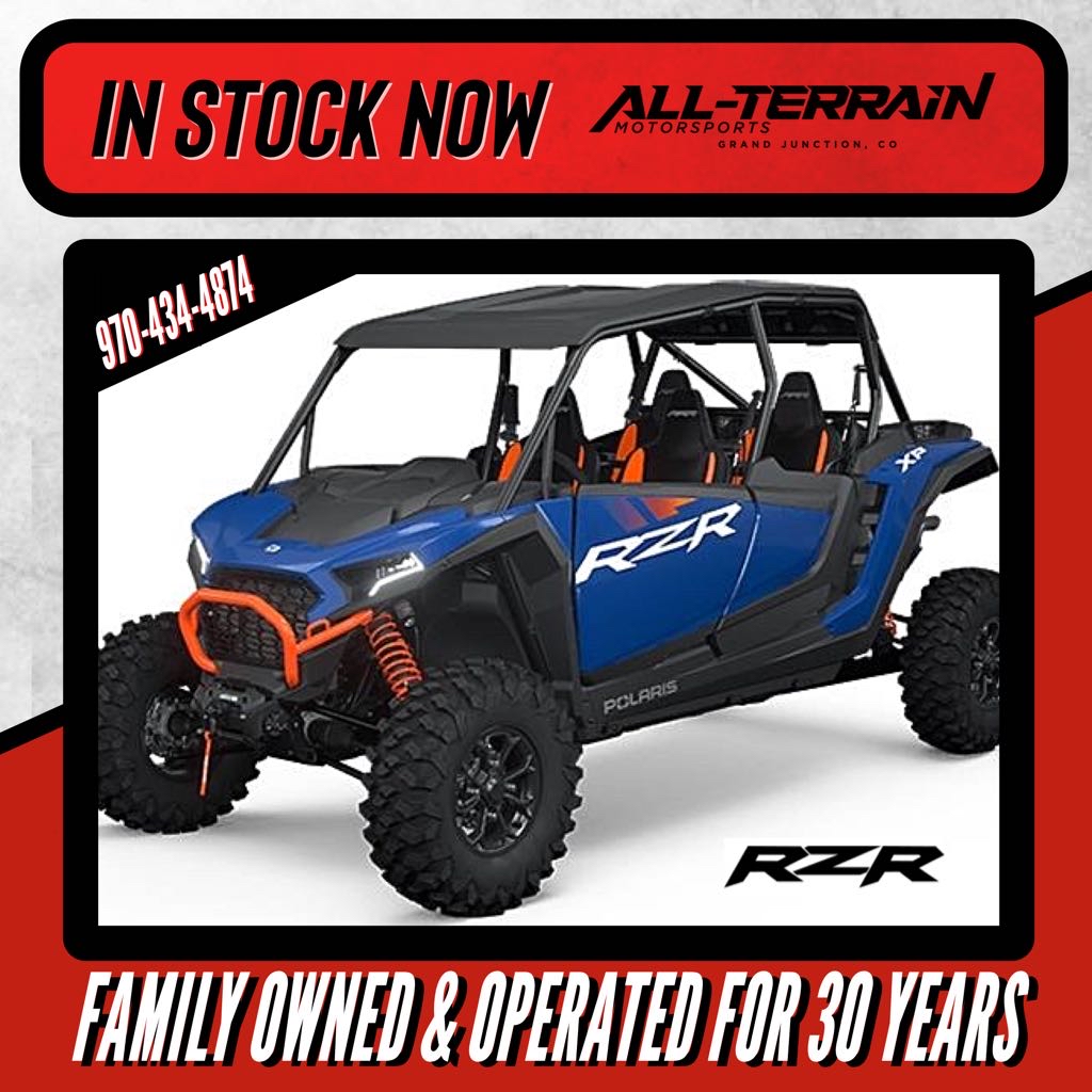 2025 Polaris RZR XP 4 1000 Ultimate - Polaris Blue