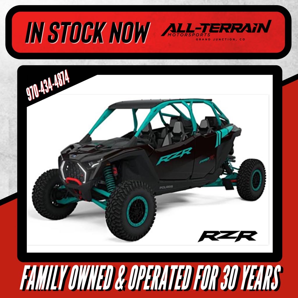 2025 Polaris RZR Pro R 4 Ultimate - Black Crystal / Radiant Green