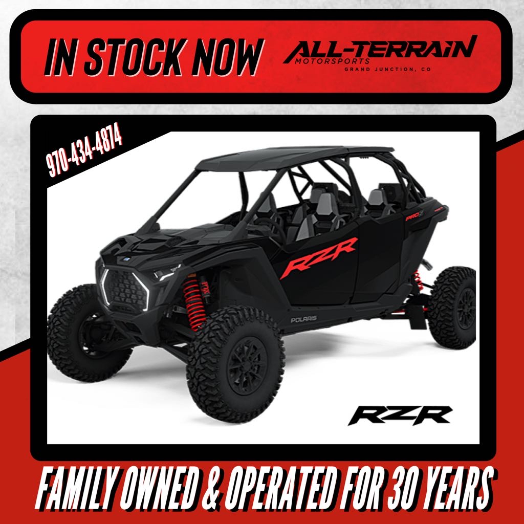 2025 Polaris RZR Pro S 4 Ultimate - Onyx Black