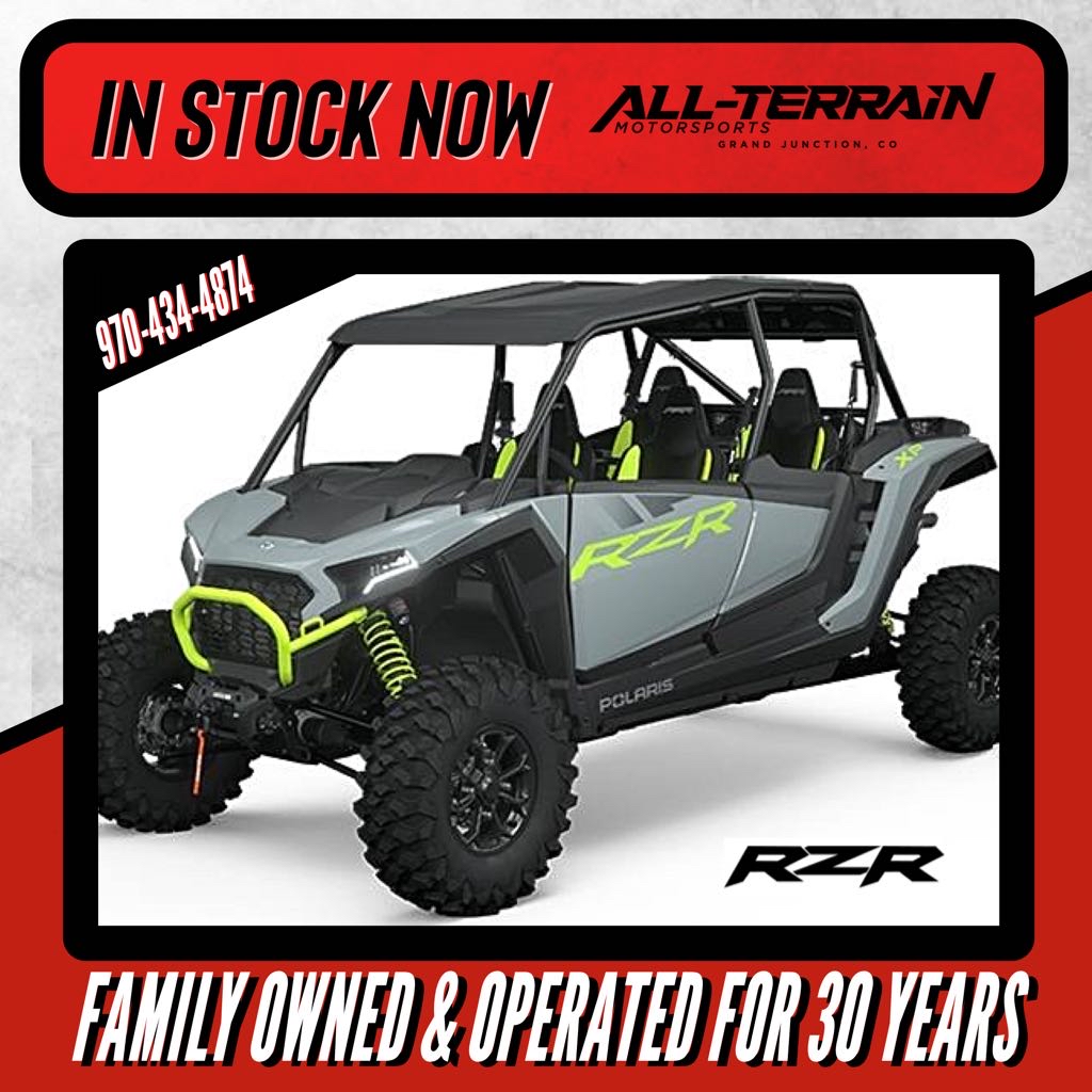 2025 Polaris RZR XP 4 1000 Ultimate - Storm Gray