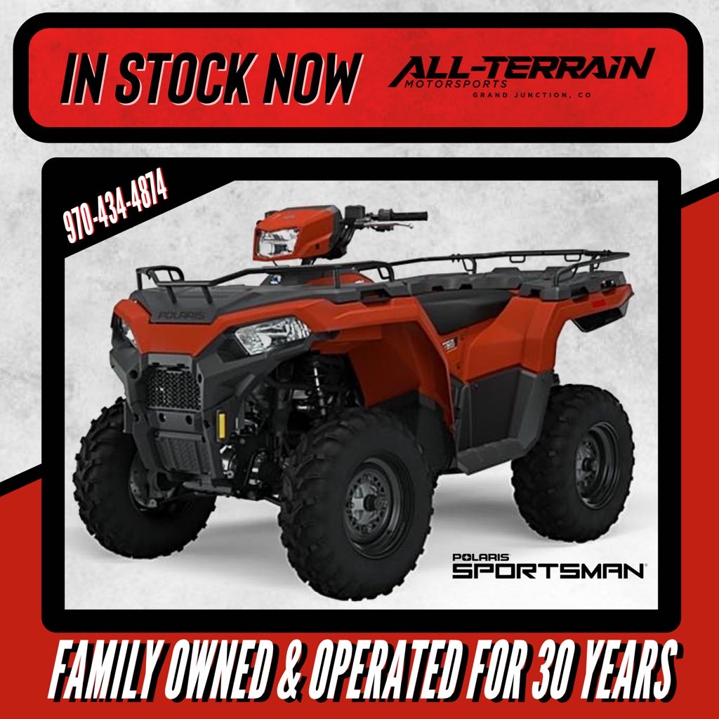 2025 Polaris Sportsman 570 - Orange Rust