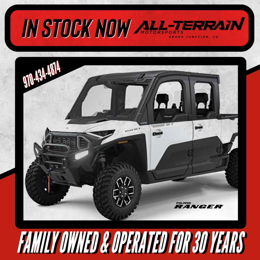2025 Polaris RANGER CREW XD 1500 NorthStar Edition Ultimate - Ghost White Metallic Smoke