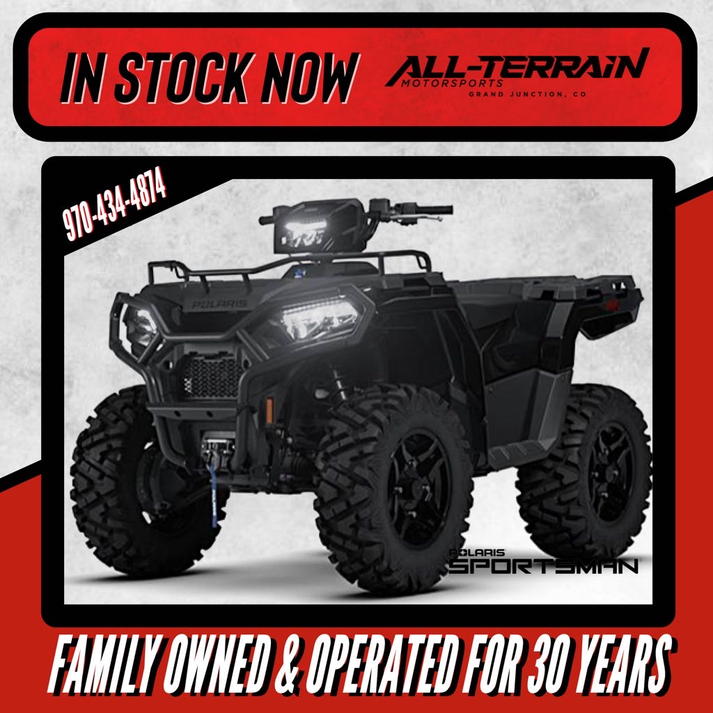 2026 Polaris Sportsman 570 Trail Onyx Black