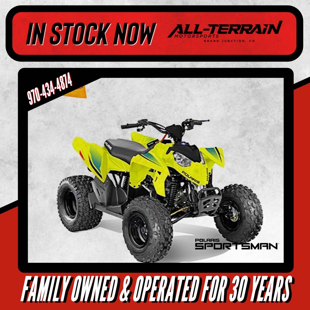 2026 Polaris Outlaw 110 Lime Squeeze