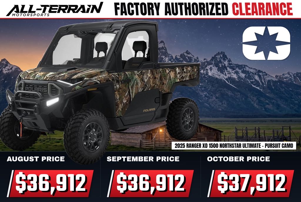 New 2025 Polaris RANGER XD 1500 NorthStar Edition Ultimate - Polaris Pursuit Camo