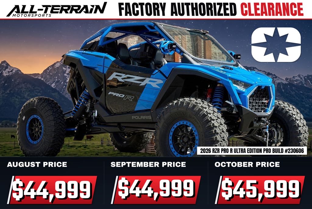 New 2026 Polaris RZR Pro R Ultra Edition Pro Build