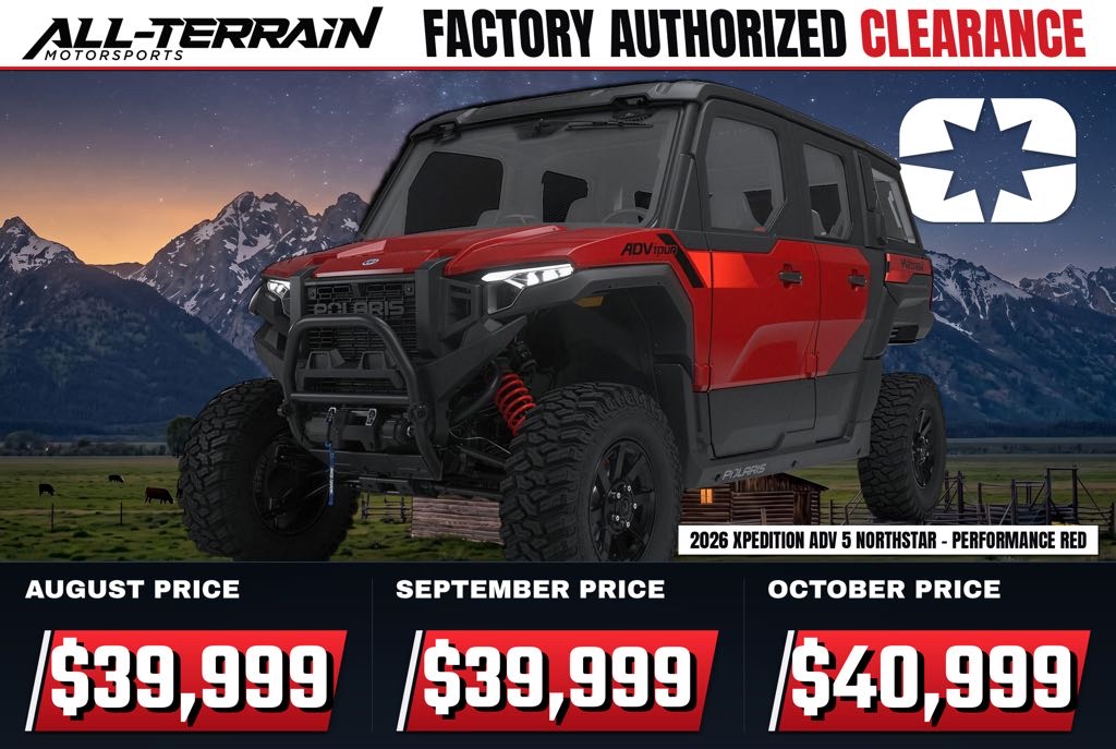 New 2026 Polaris XPEDITION ADV 5 NorthStar Pro Build