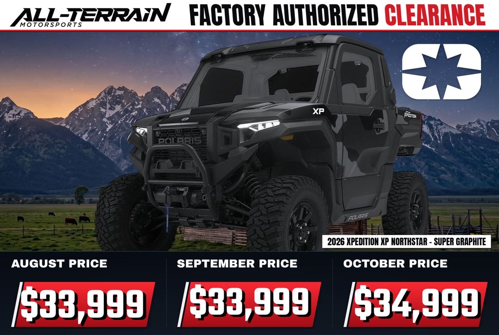 New 2026 Polaris XPEDITION XP NorthStar - Matte Super Graphite