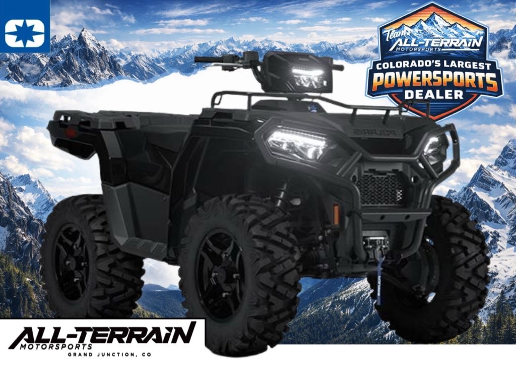 New 2026 Polaris Sportsman 570 Trail Onyx Black