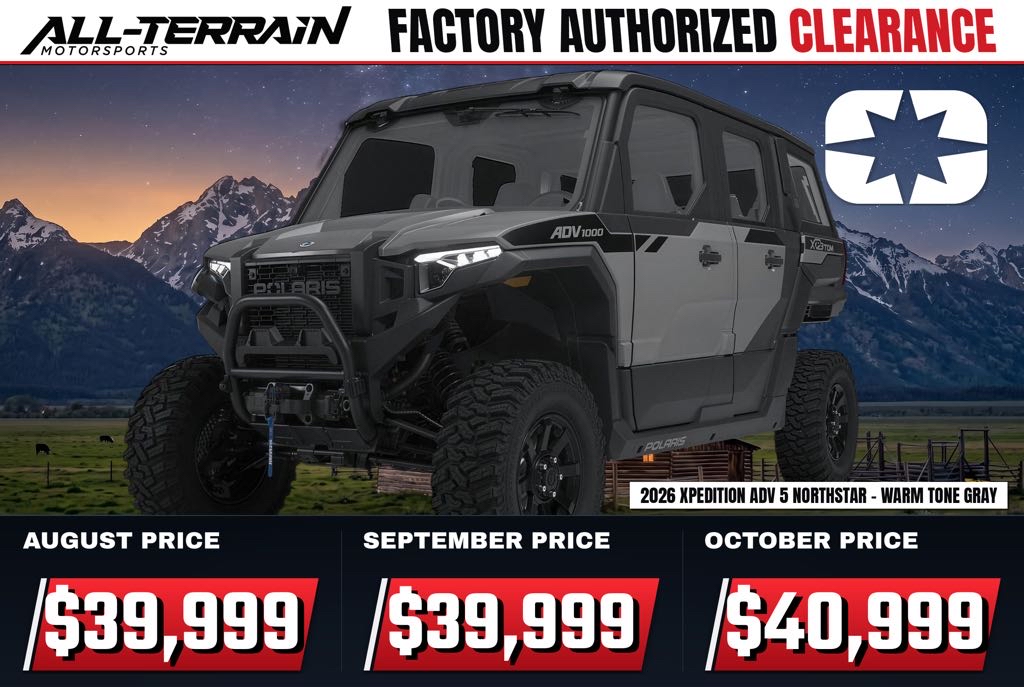 New 2026 Polaris XPEDITION ADV 5 NorthStar - Slate Gray