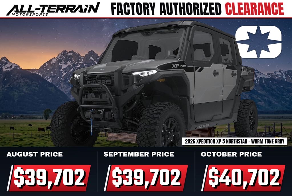 New 2026 Polaris XPEDITION XP 5 NorthStar - Slate Gray
