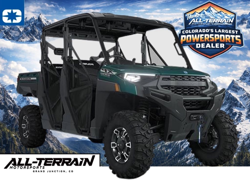 New 2026 Polaris RANGER CREW XP 1000 Premium Blue Labyrinth