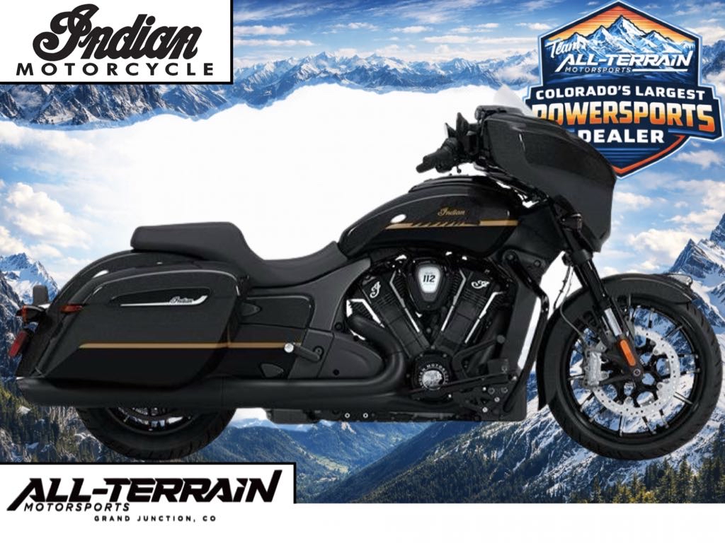New 2026 Indian Motorcycle Chieftain® PowerPlus Dark Horse® with 112 and PowerBand Audio Package