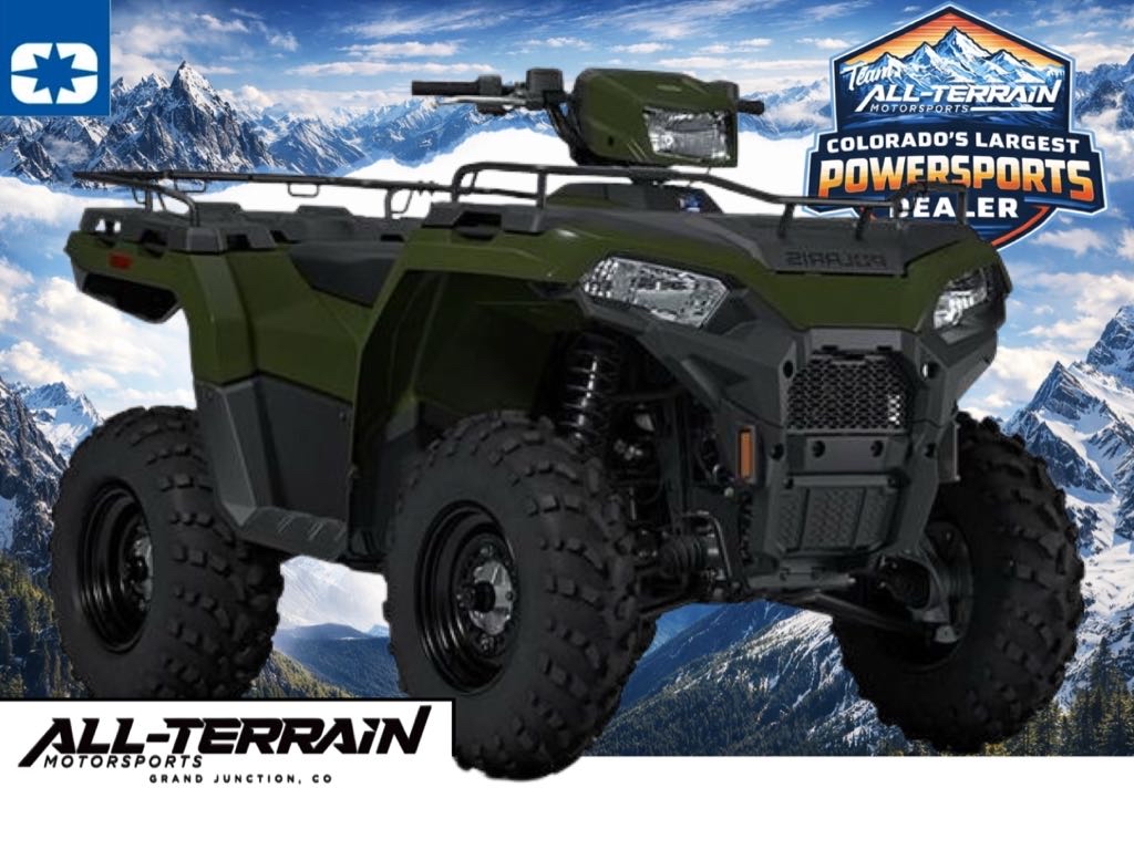 New 2026 Polaris Sportsman 450 H.O. EPS Sage Green