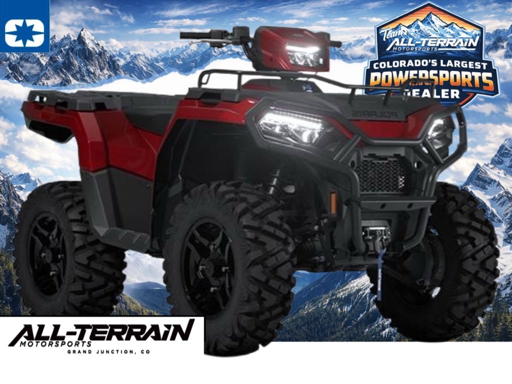 New 2026 Polaris Sportsman 570 Trail Sunset Red