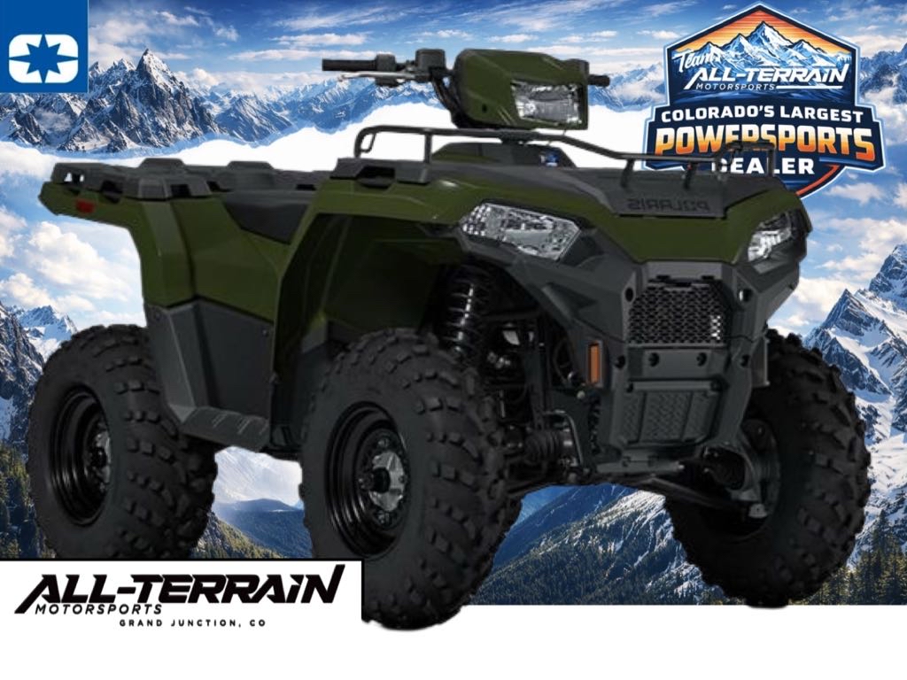 New 2026 Polaris Sportsman 450 H.O. Sage Green