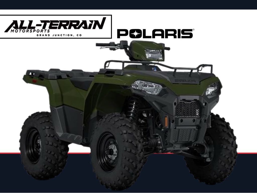 New 2026 Polaris Sportsman 450 H.O. Sage Green
