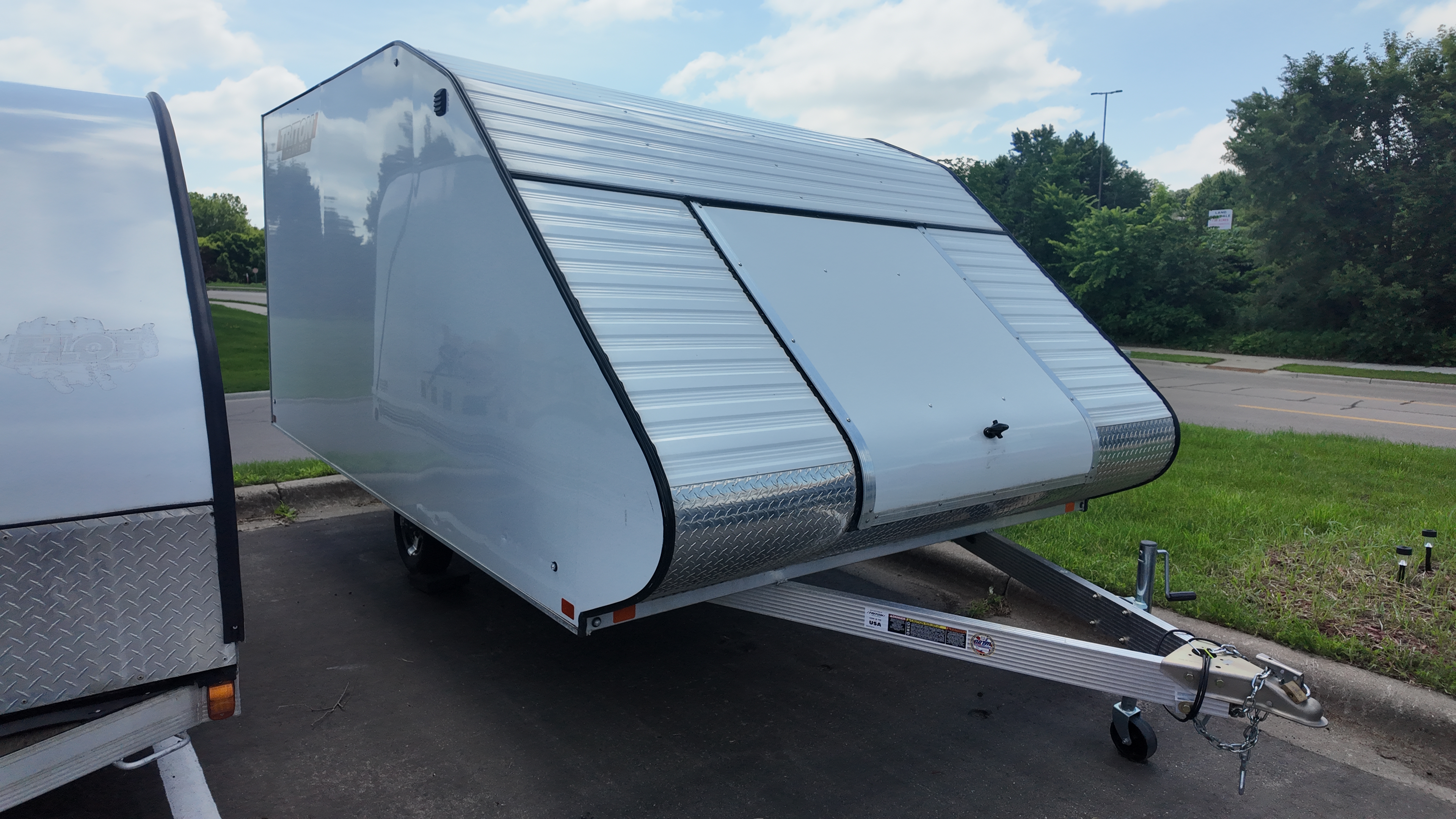 TW TWIN + TRAILER ST Olive ST(Features） 2025 Triton Trailers ATV Series Twin Ramps Tandem Axle