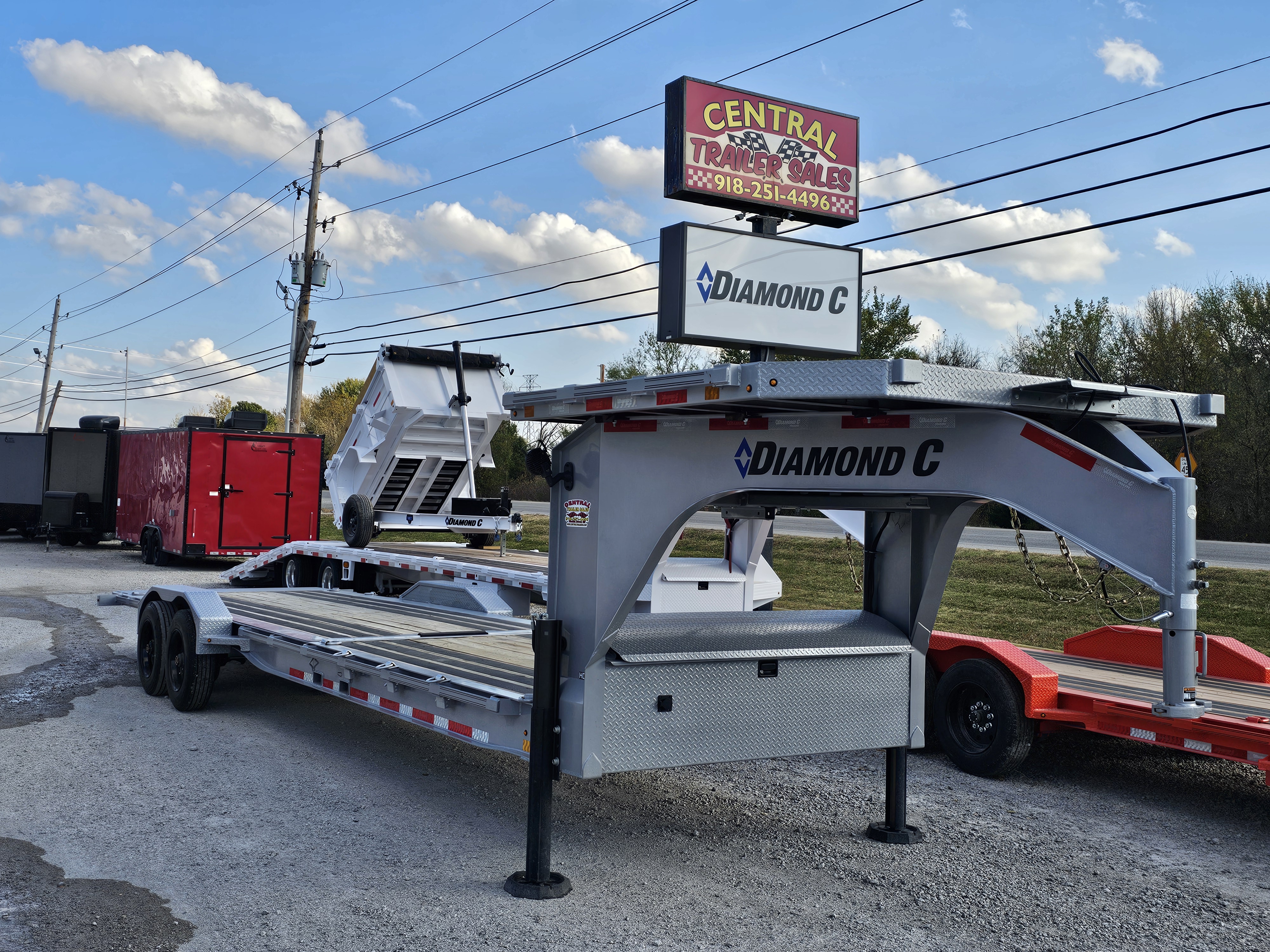 Custom Ordered Diamond C and Cargo Craft Trailers in Broken Arrow, OK ...