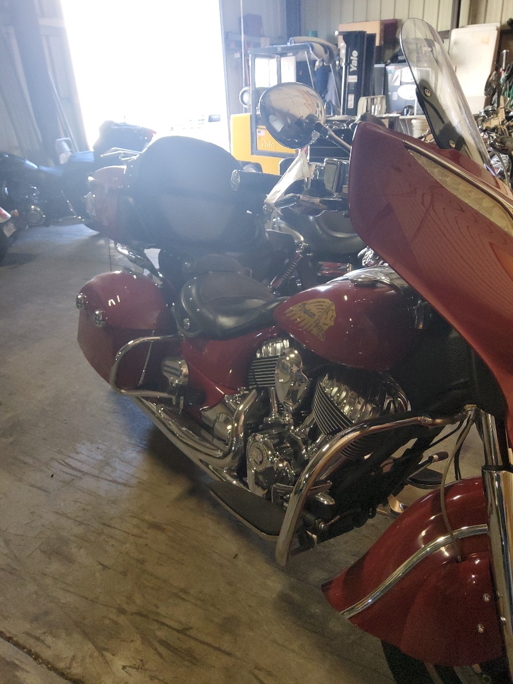 2015 Indian Motorcycle CHIEFTAIN, INDIAN RED, CAL Base - Photo 4