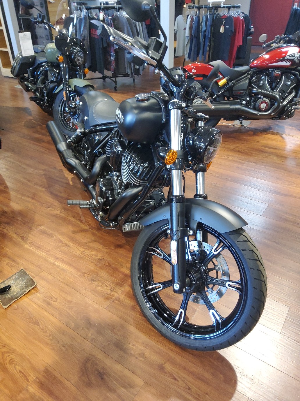 2024 Indian Motorcycle CHIEF DARK HORSE, BLACK SMOKE, CAL Dark Horse®