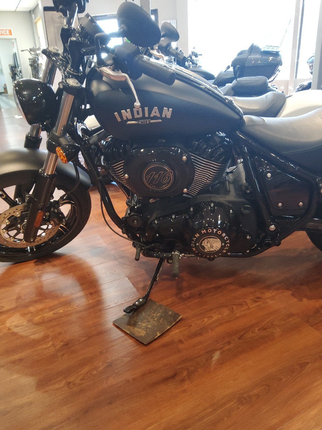 2024 Indian Motorcycle CHIEF DARK HORSE, BLACK SMOKE, CAL Dark Horse® - Photo 2