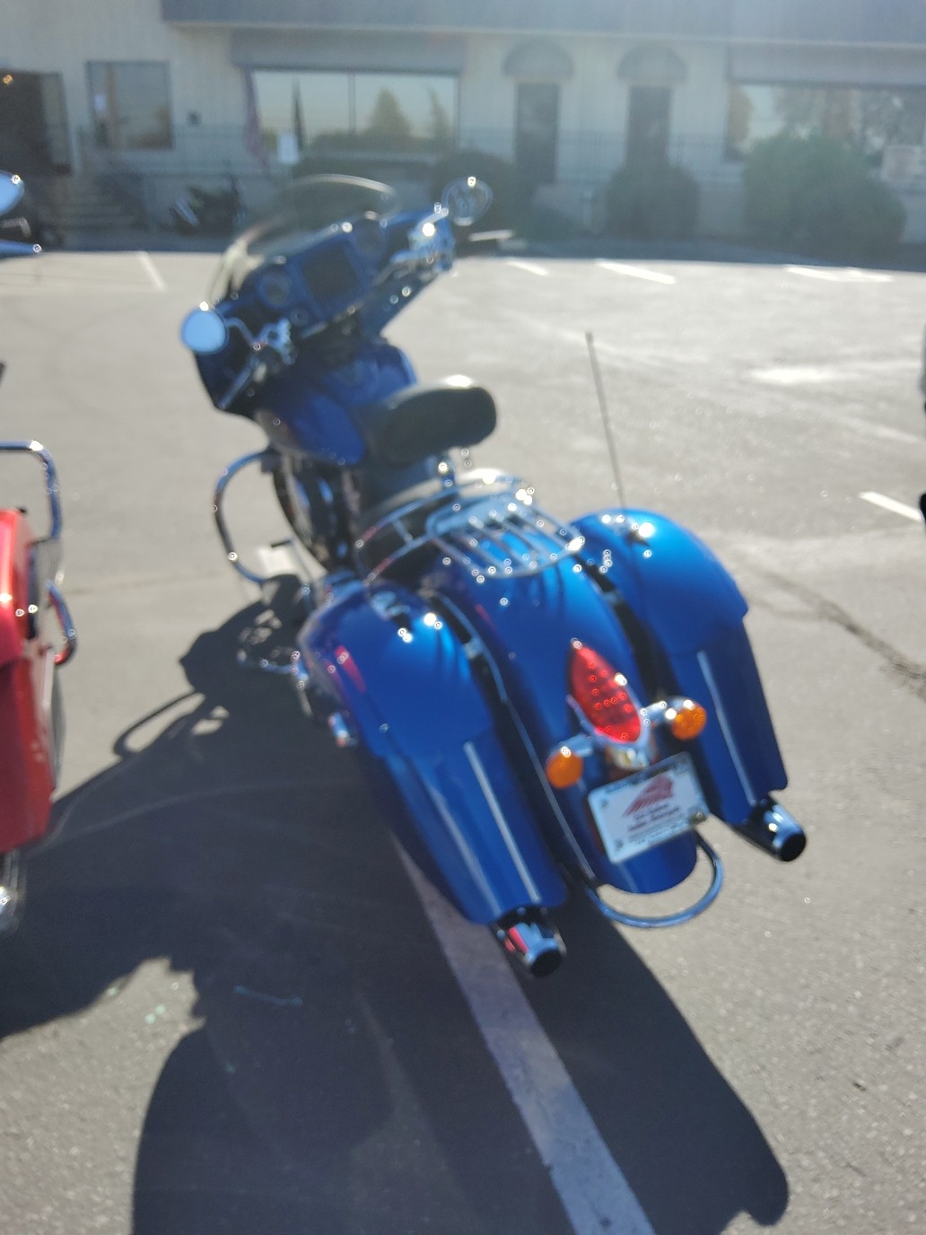 2018 Indian Motorcycle CHIEFTAIN LIMITED, BRILLIANT BLUE, CAL Limited - Photo 3