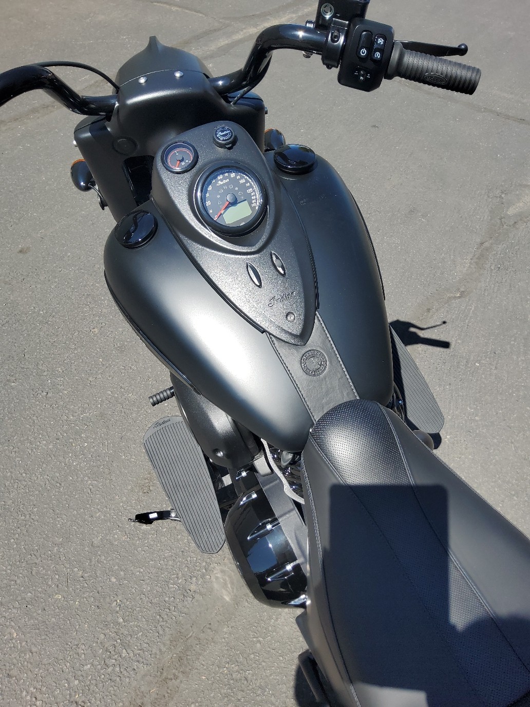 2025 Indian Motorcycle SPRINGFIELD DARK HORSE, BLACK SMOKE, 50S Dark Horse�� - Photo 2