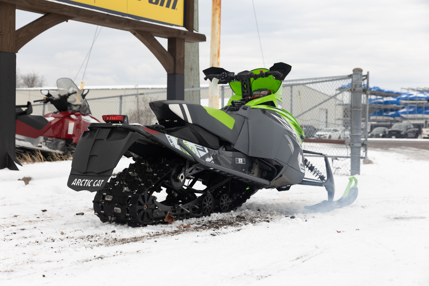 2022 Arctic Cat ZR 8000 L 137/1.25 ATAC Charcoal/Green - Photo 10