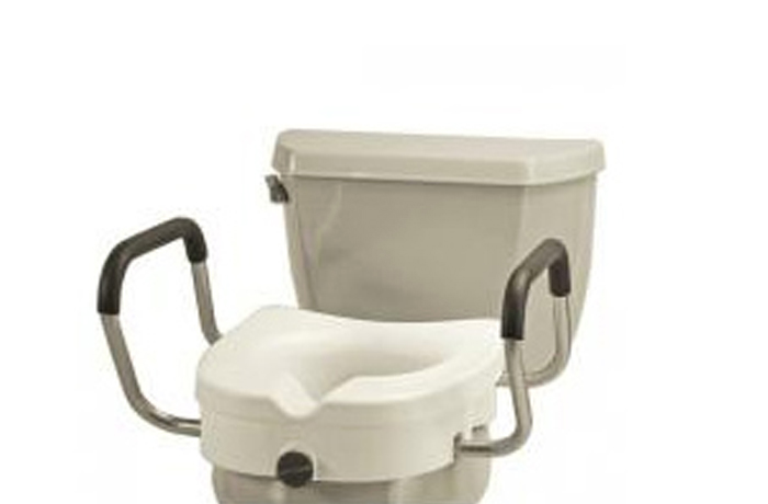 Raised Toilet Seats & Safety Rails Raised Toilet Seats & Safety Rails