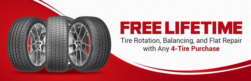 Bob S Quality Tires Get Free Lifetime Tire Rotation Balancing And Flat Repair With Any 4