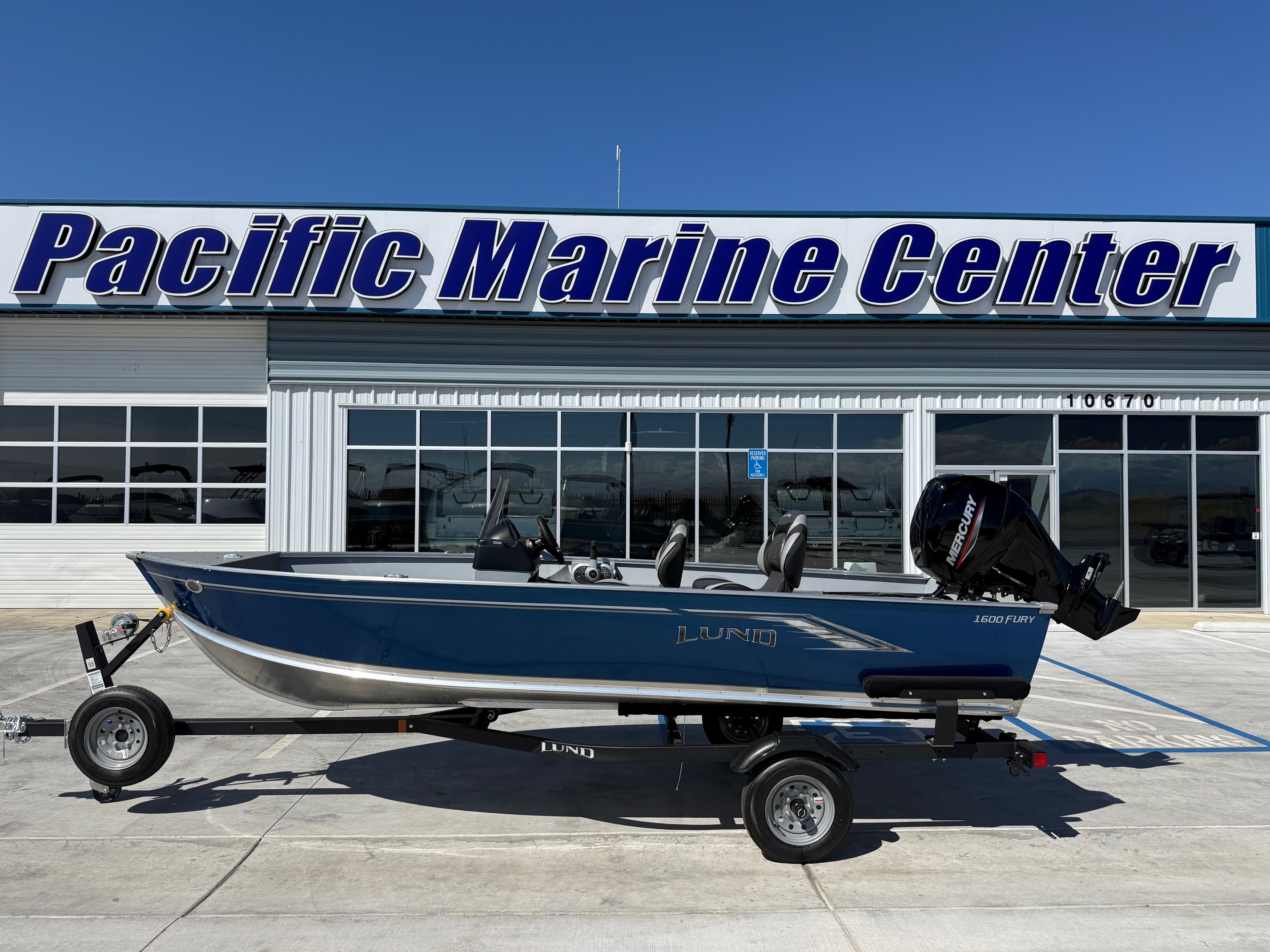New 2026 Lund 1600 Fury SS w/ 40HP Mercury!, 93638 Madera - Boat