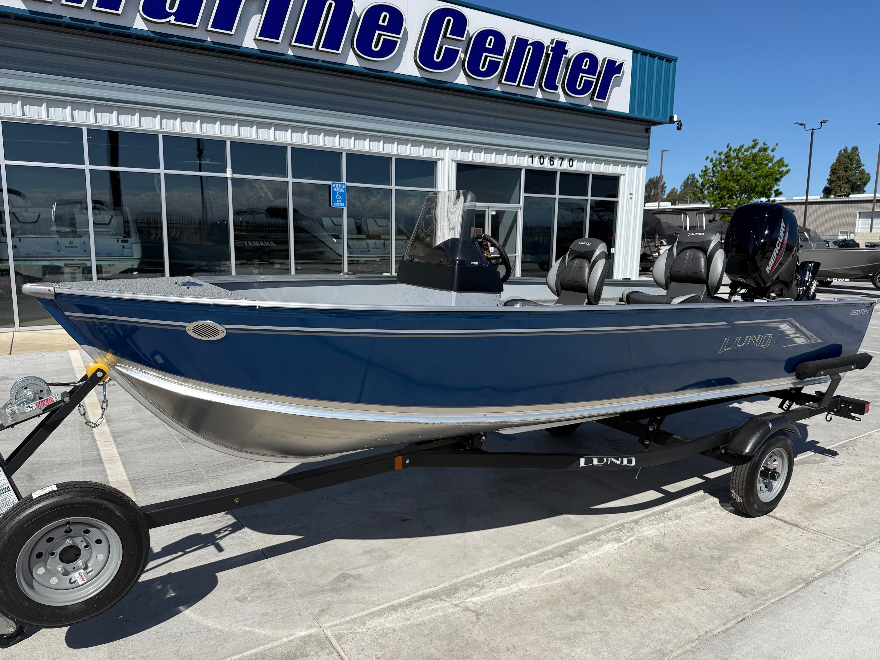 New 2026 Lund 1600 Fury SS w/ 40HP Mercury!, 93638 Madera - Boat