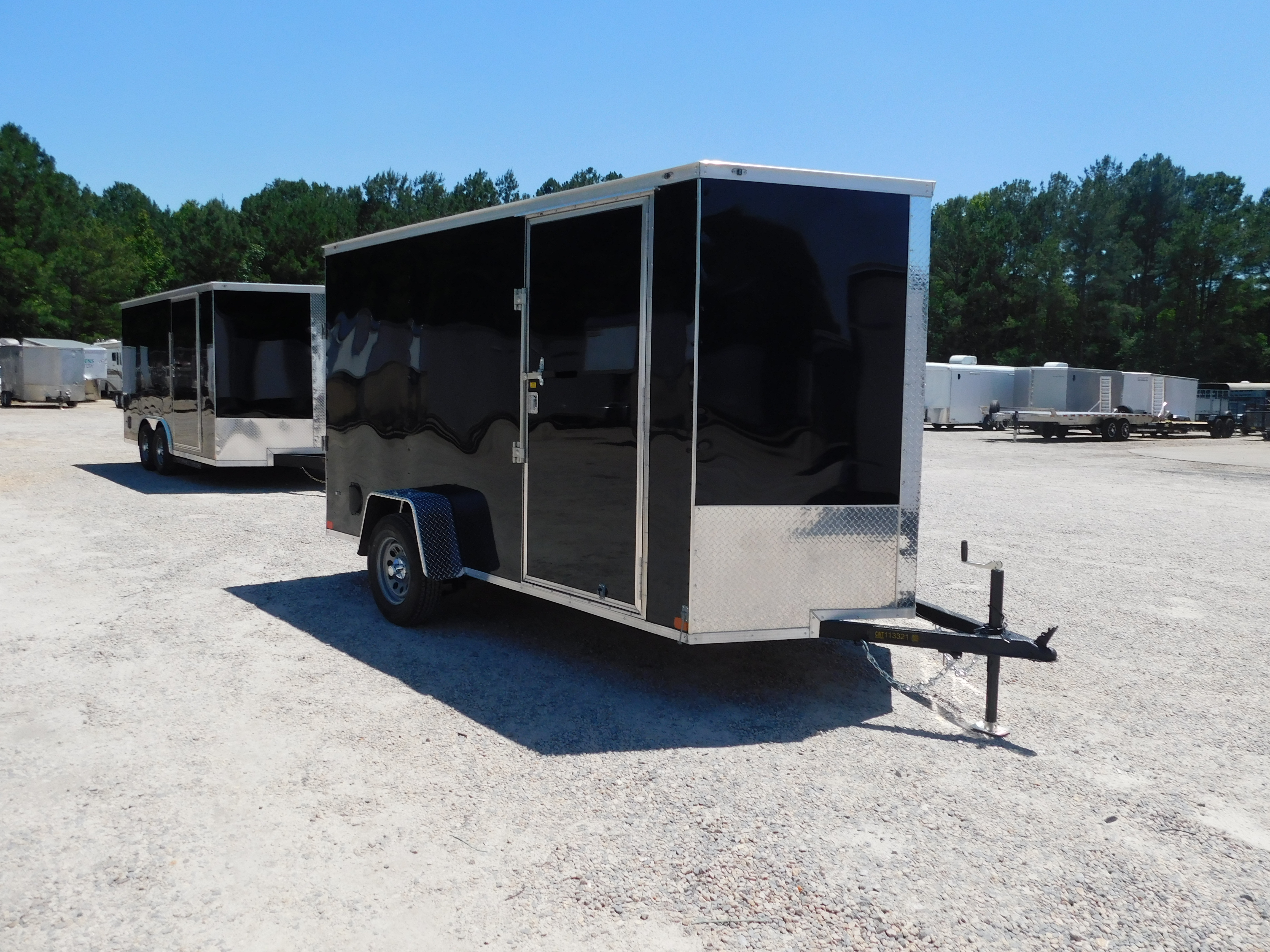 2026 Covered Wagon Trailers 6ft x 12ft Vnose