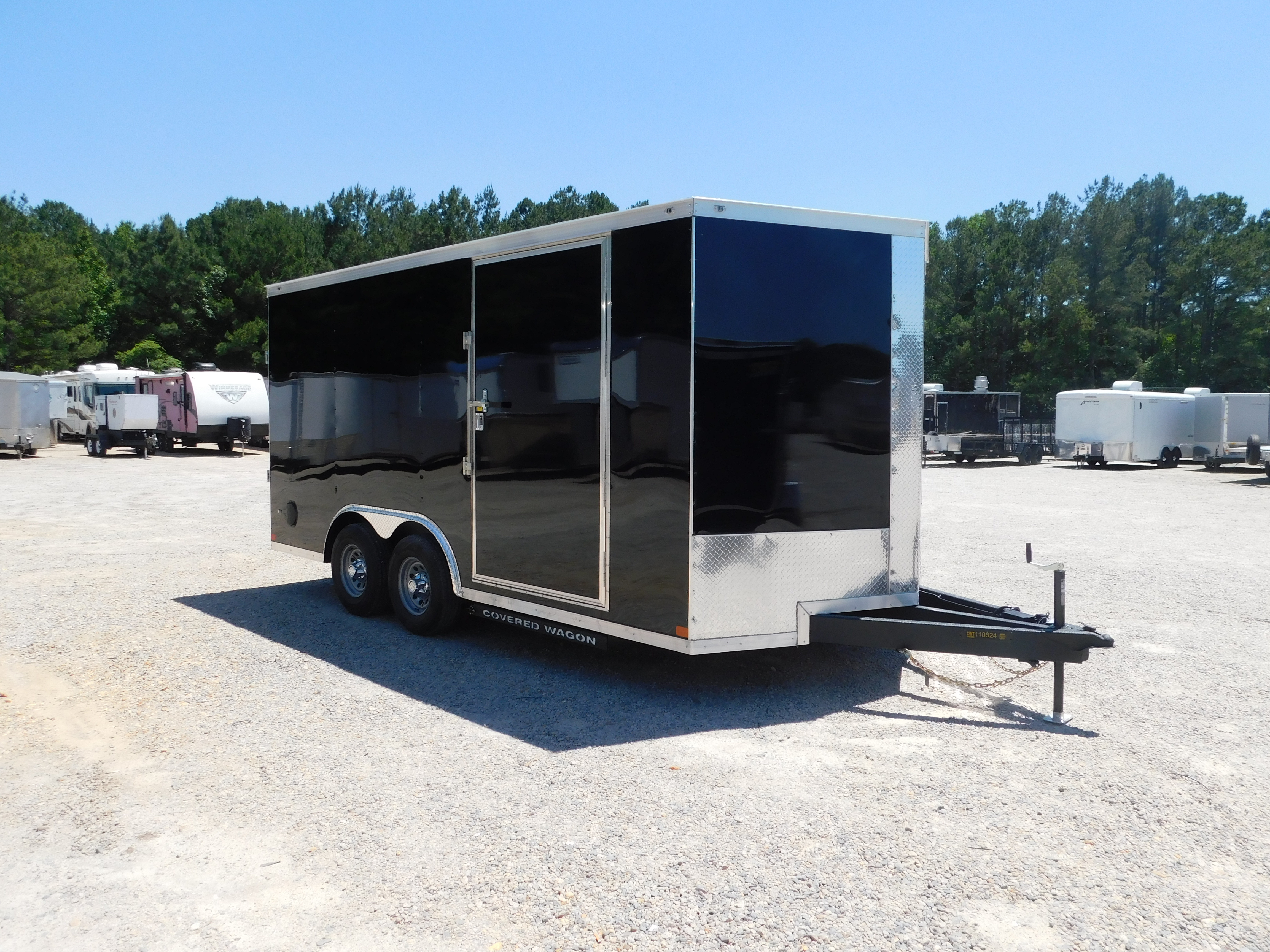 2026 Covered Wagon Trailers 8.5ft x 16ft Vnose