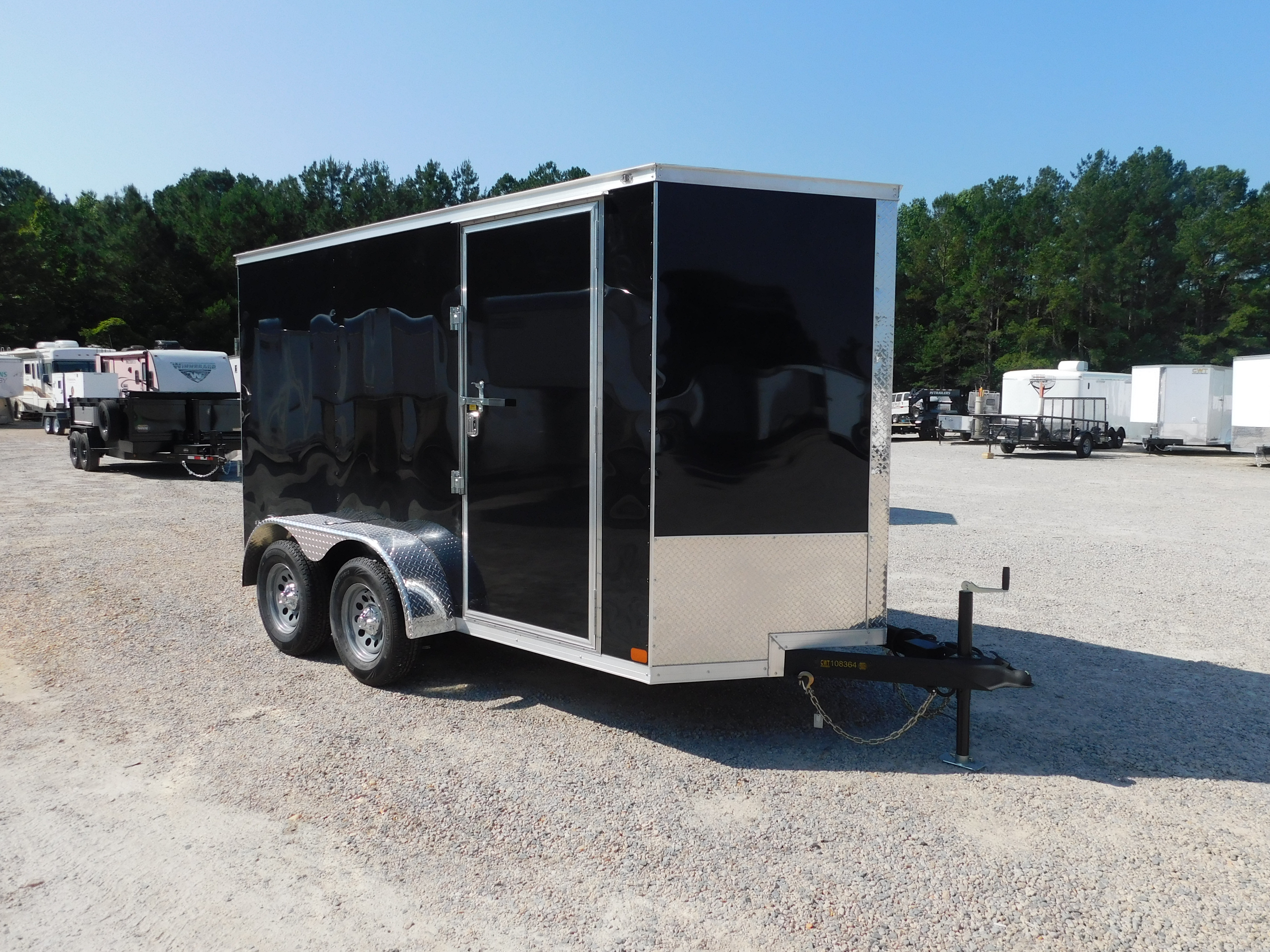 2026 Covered Wagon Trailers 6ft x 12ft Tandem Vnose