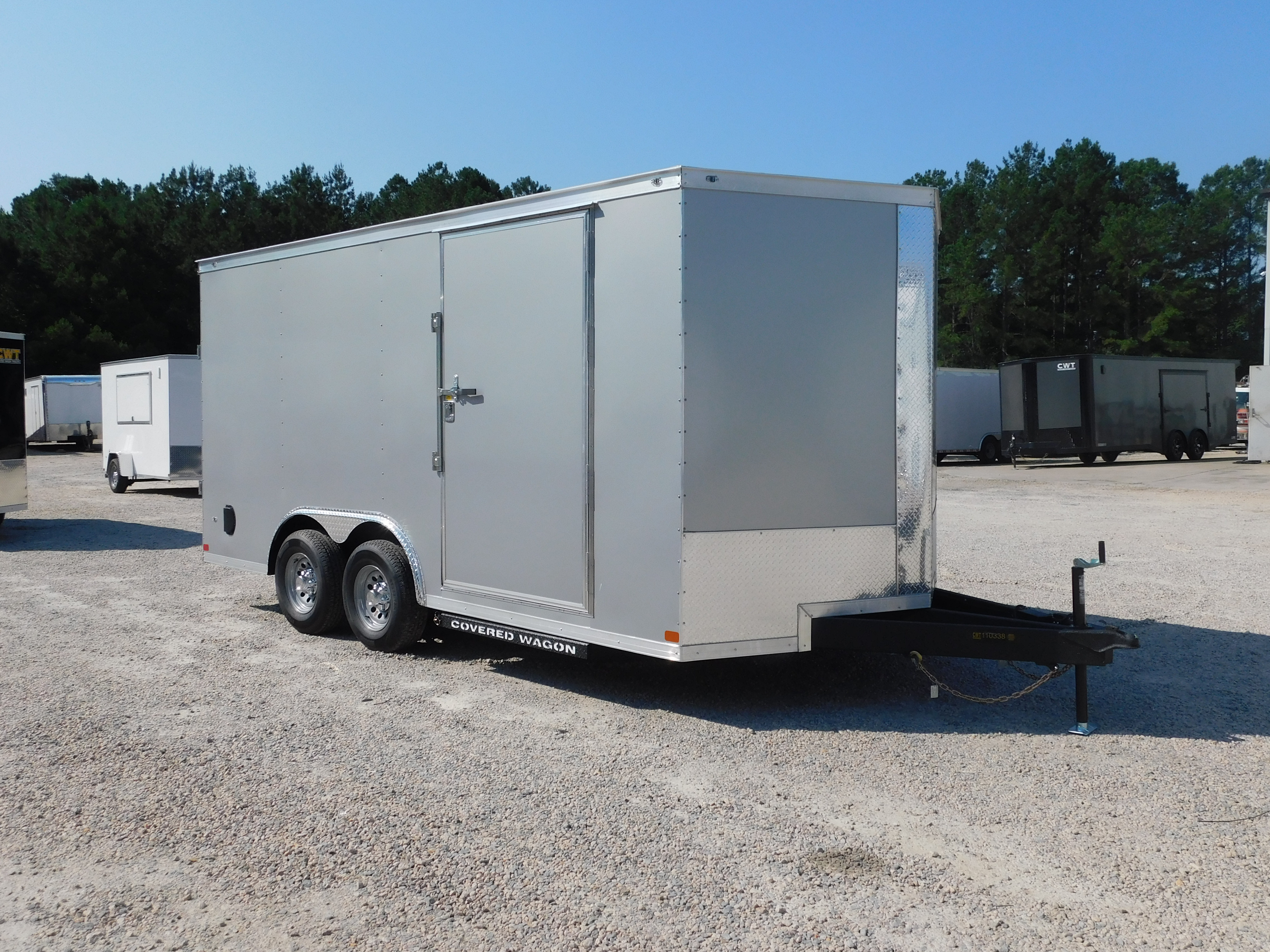 2026 Covered Wagon Trailers 8.5ft x 16ft Vnose