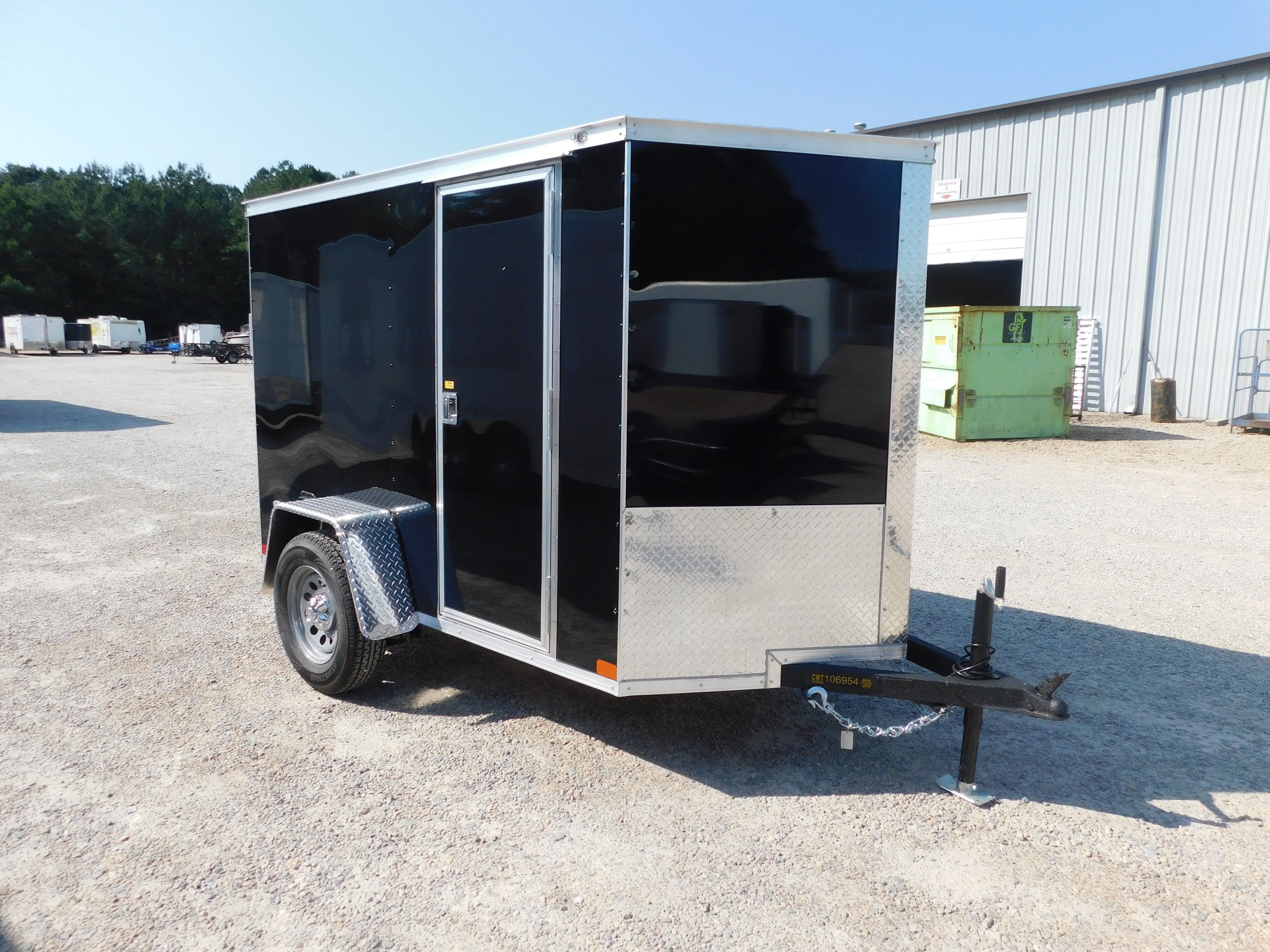 2026 Covered Wagon Trailers 5ft x 8ft Vnose