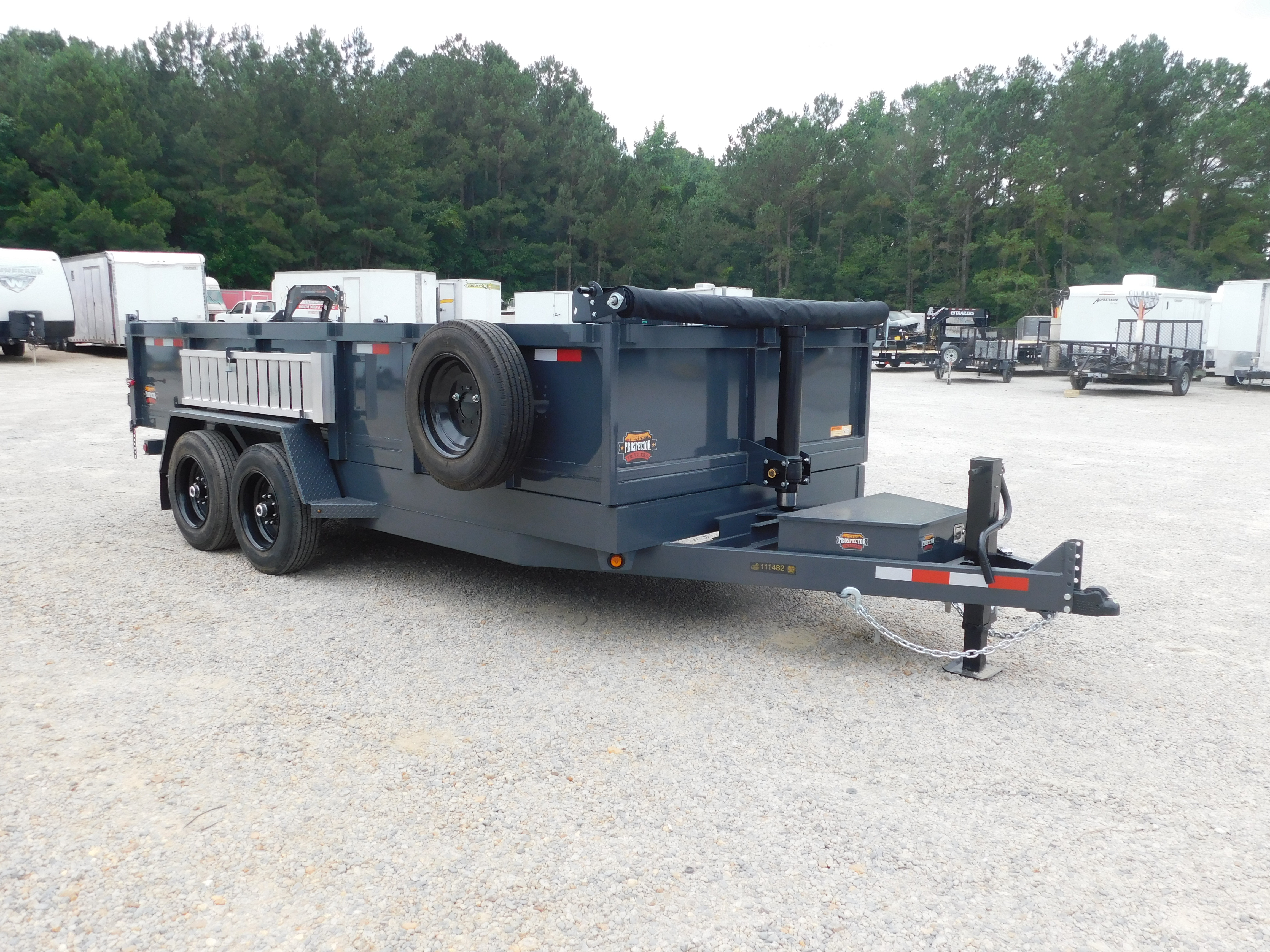 2026 Covered Wagon Trailers 7ft x 16ft Telescoping