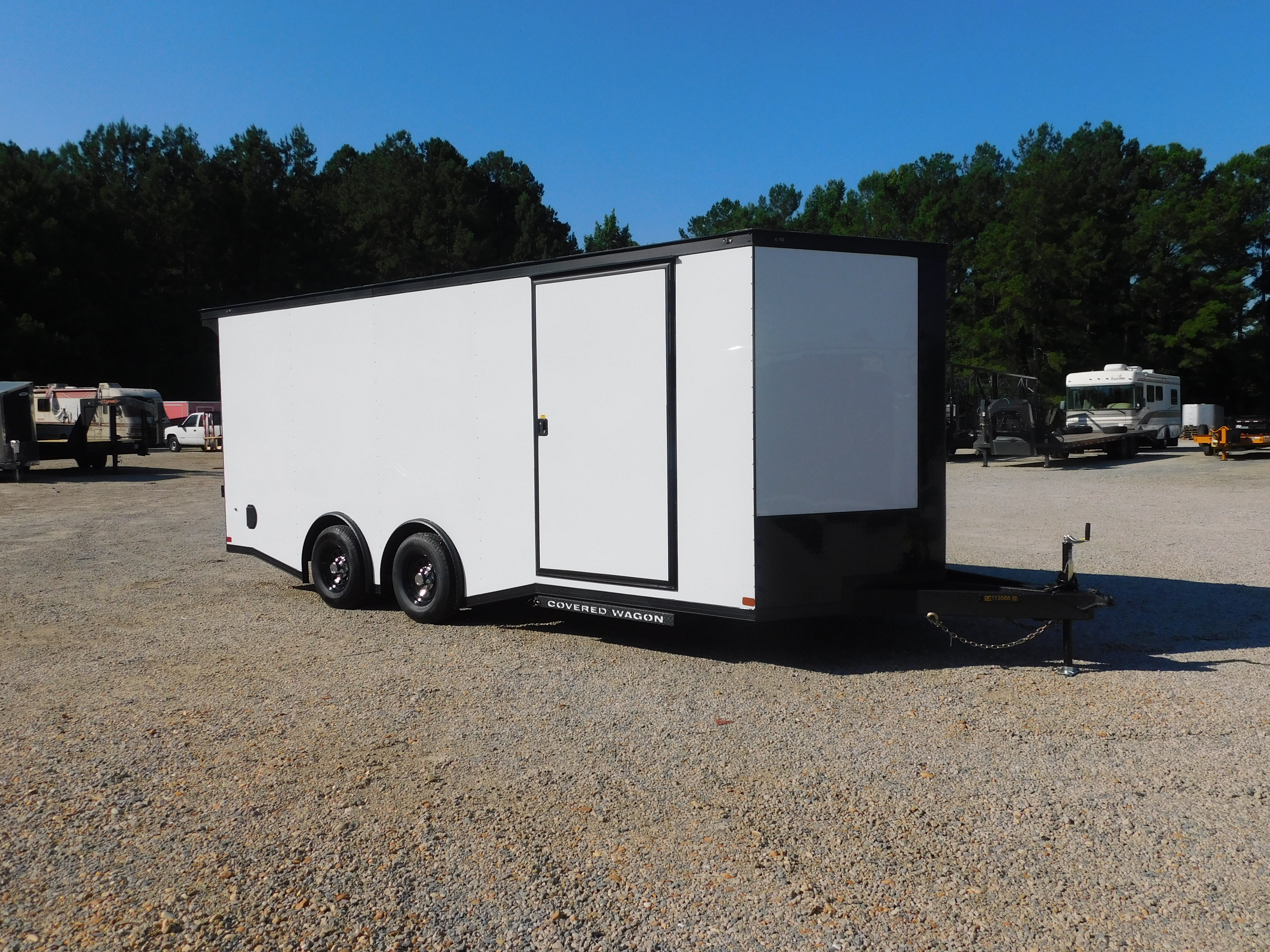 2026 Covered Wagon Trailers 8.5ft x 20ft Vnose