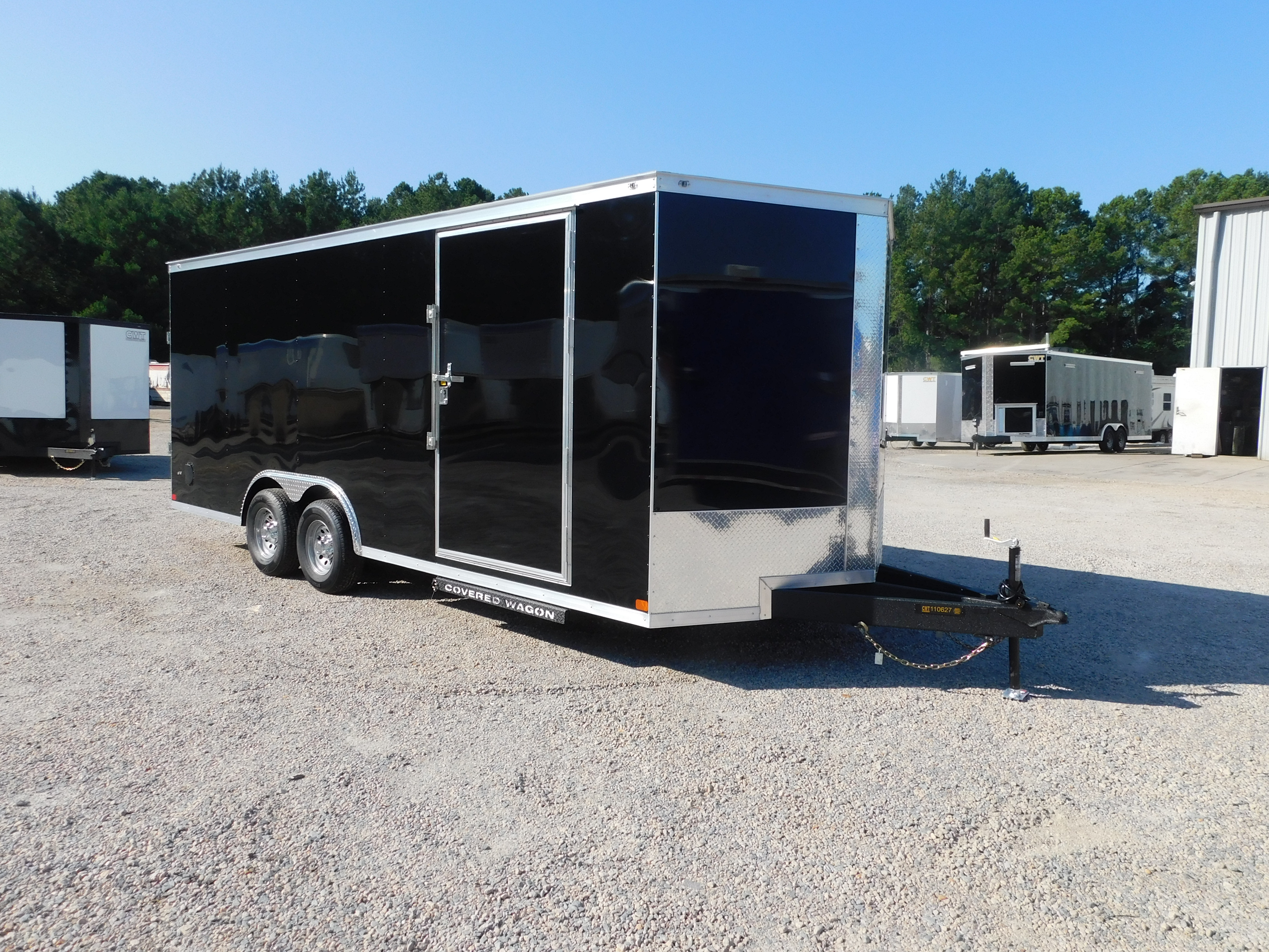 2026 Covered Wagon Trailers 8.5ft x 20ft Vnose
