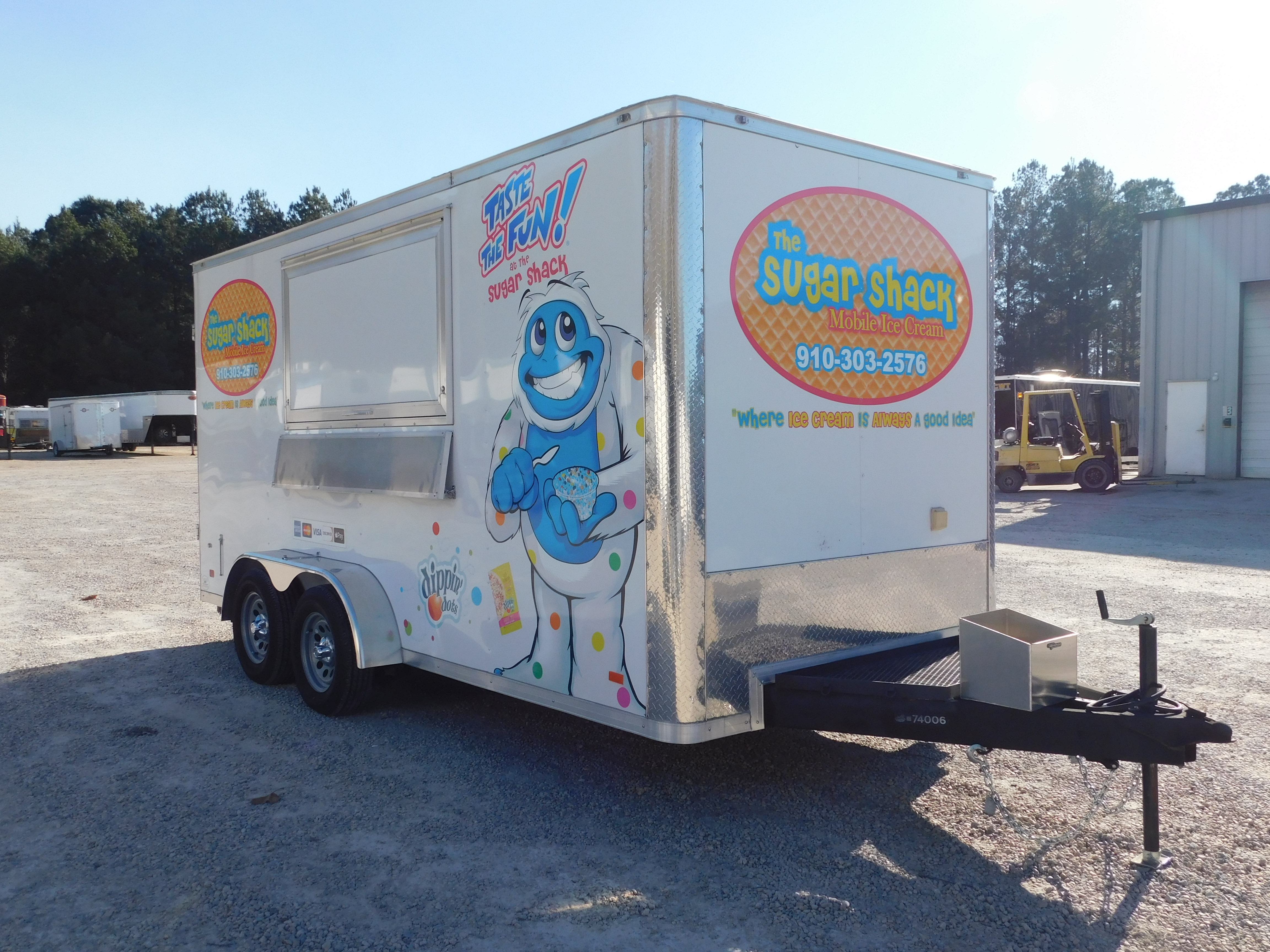 2023 Covered Wagon Trailers 7ft x 16ft