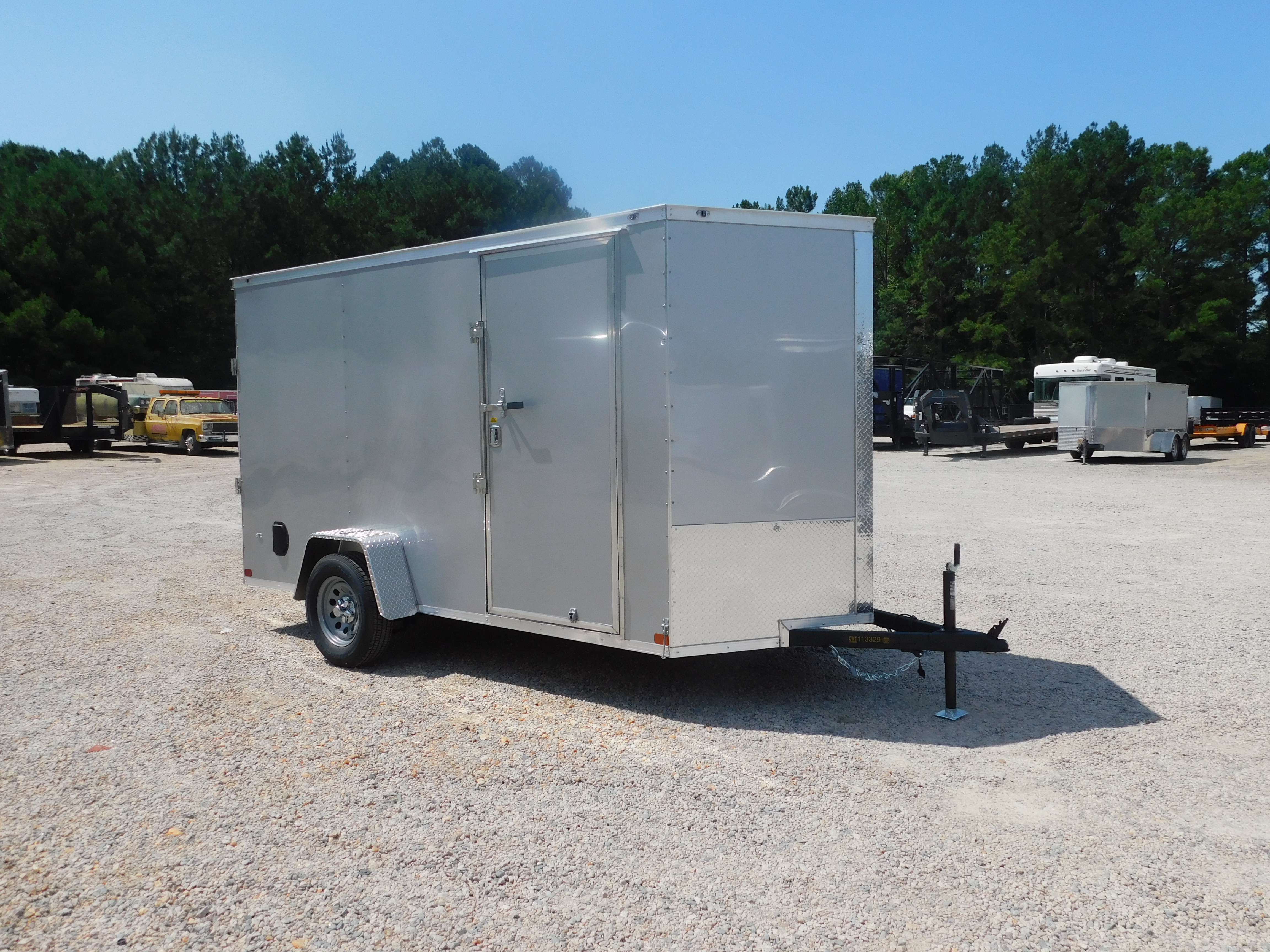 2026 Covered Wagon Trailers 6ft x 12ft Vnose