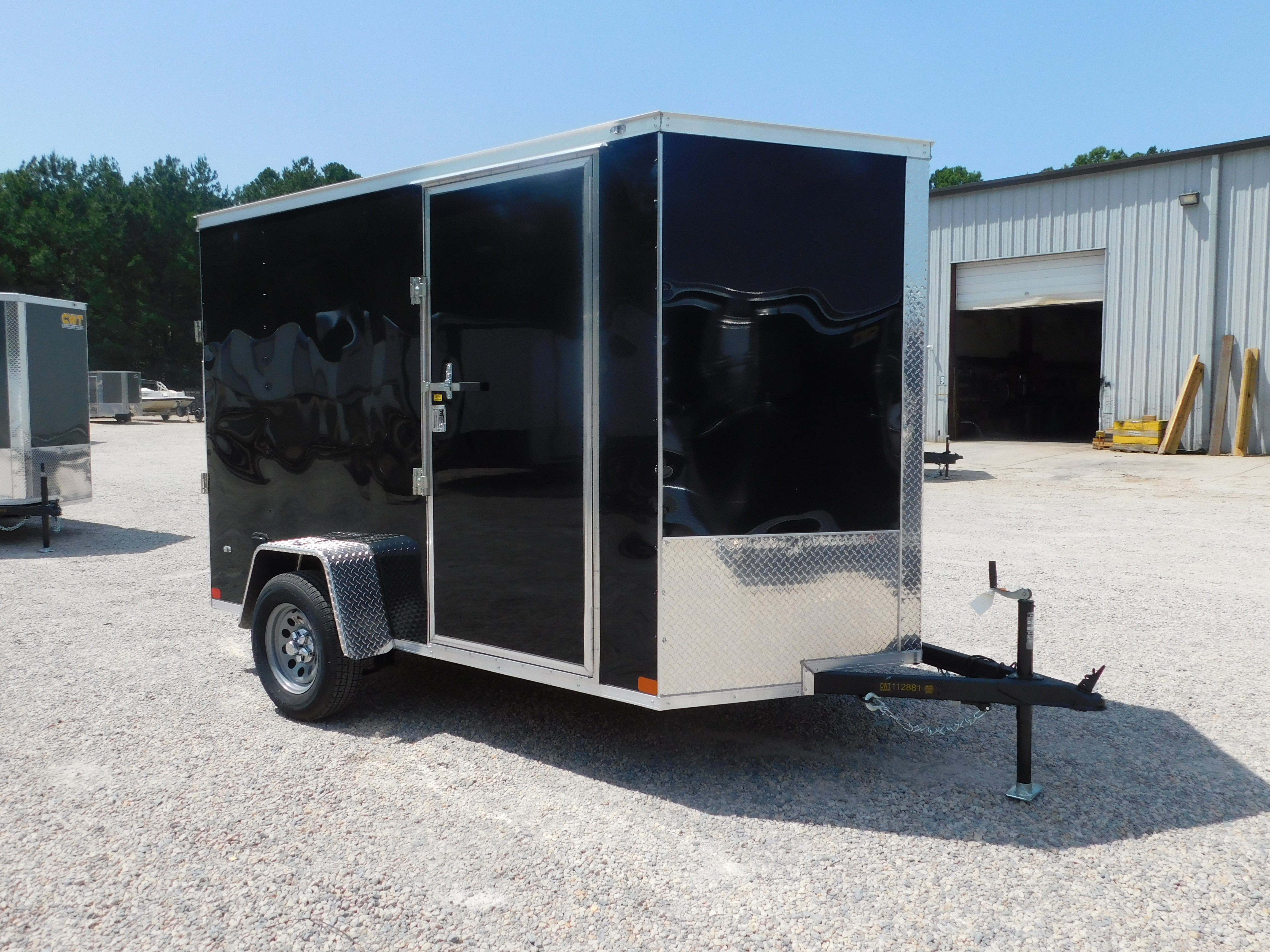 2026 Covered Wagon Trailers 6ft x 10ft Vnose