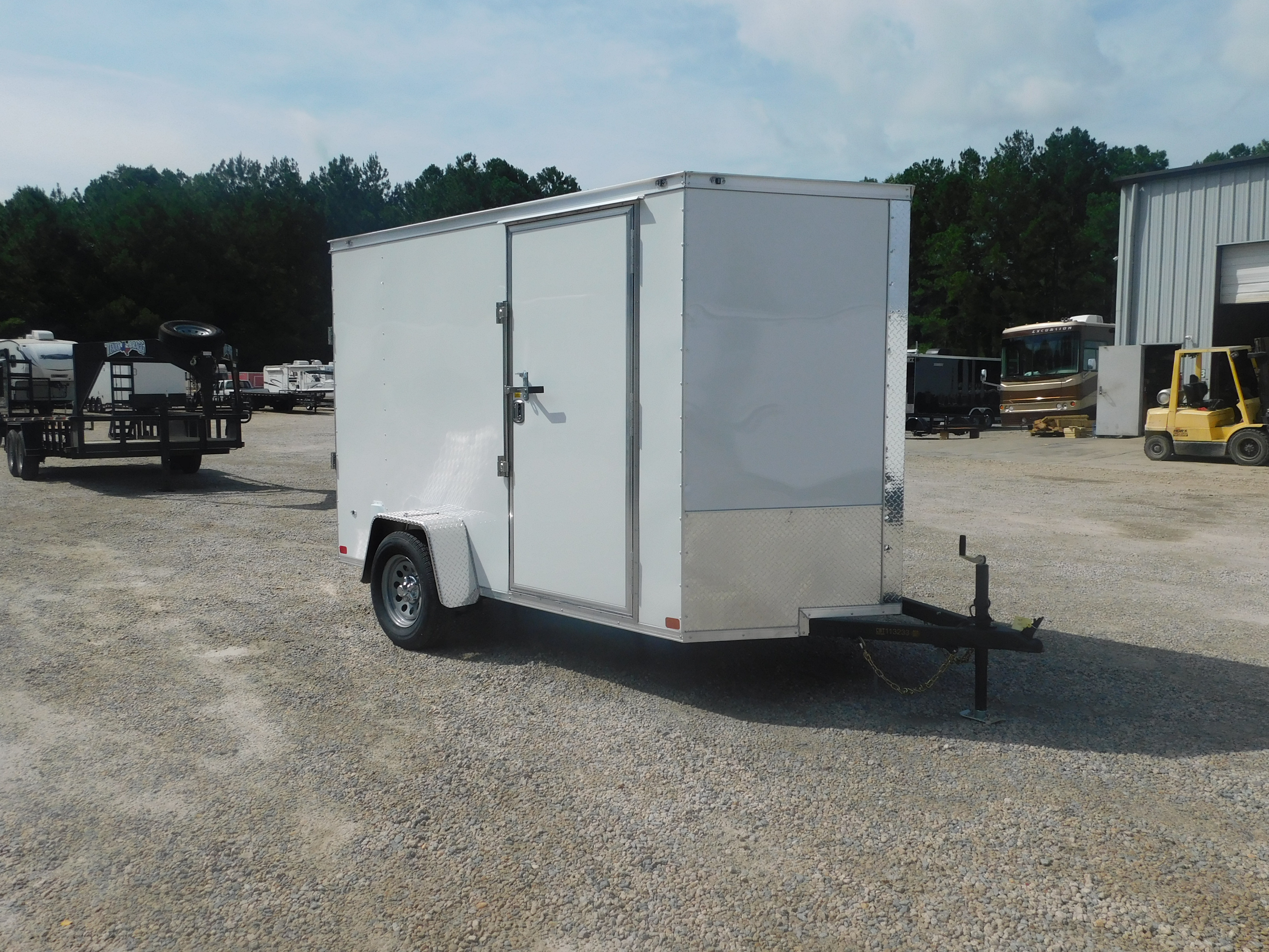 2026 Covered Wagon Trailers 6ft x 10ft Vnose