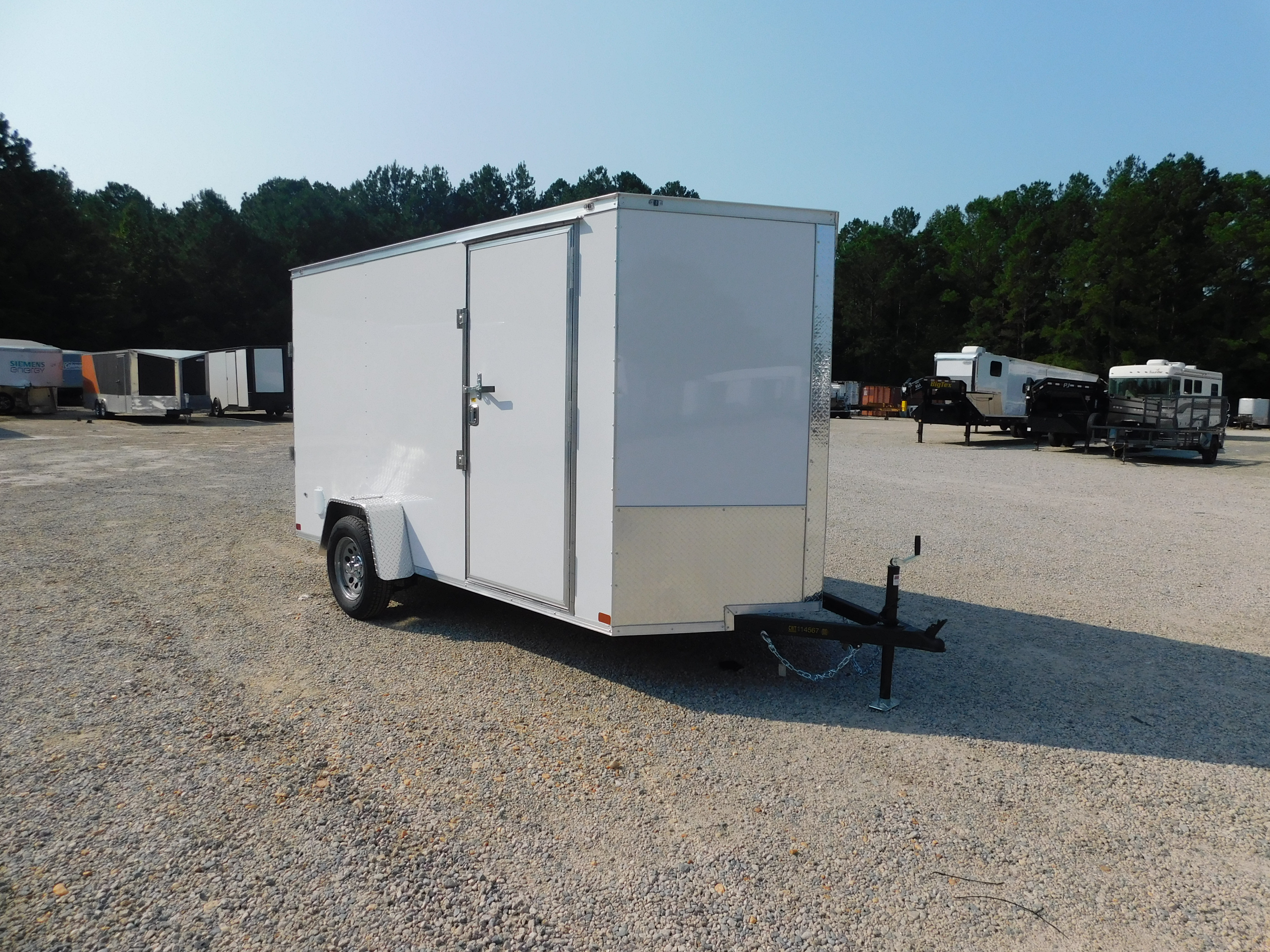 2027 Covered Wagon Trailers 6ft x 12ft Vnose