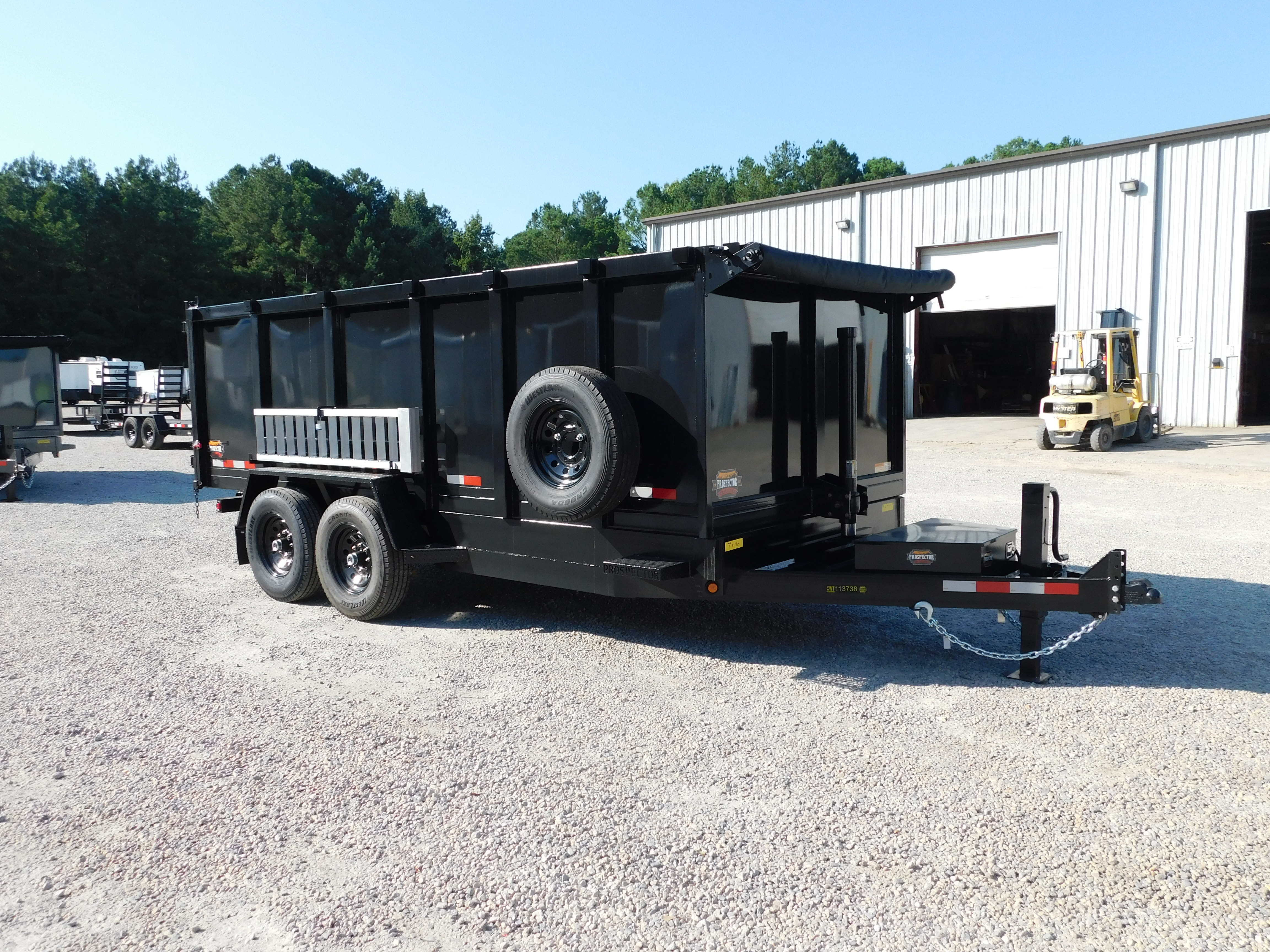 2027 Covered Wagon Trailers 7ft x 16ft Telescoping