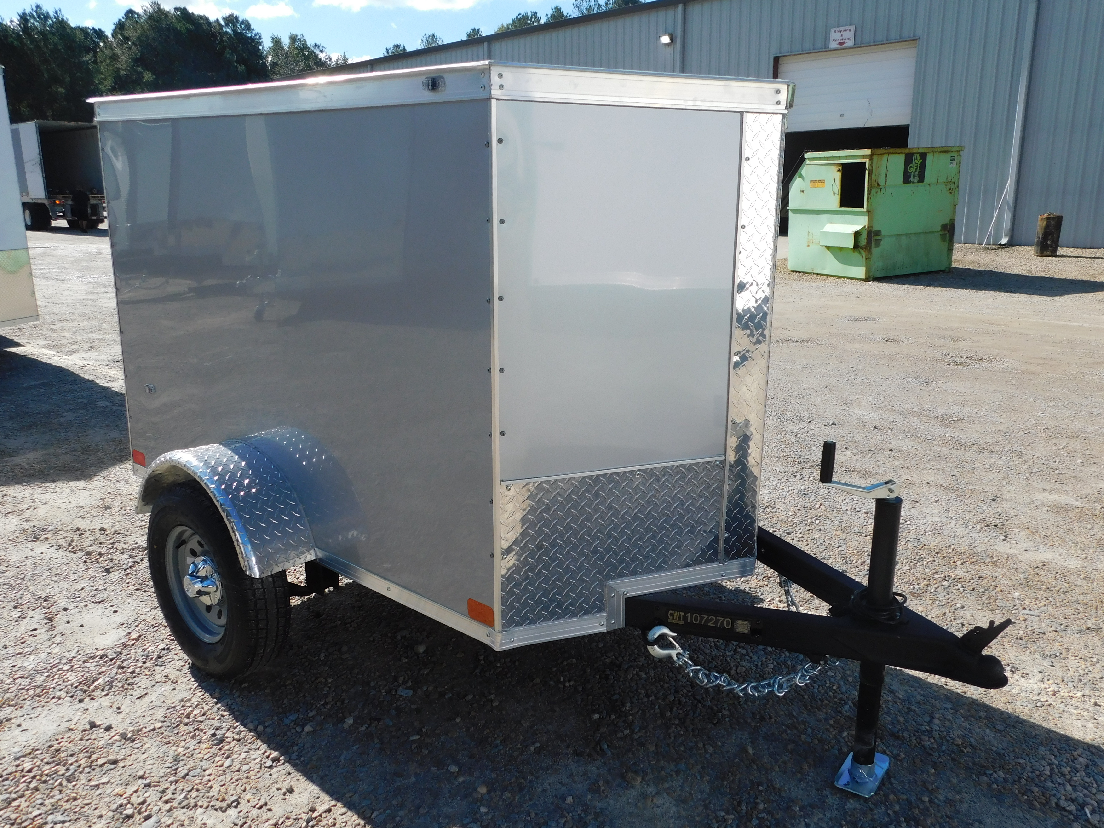 2026 Covered Wagon Trailers 4ft x 6ft Vnose