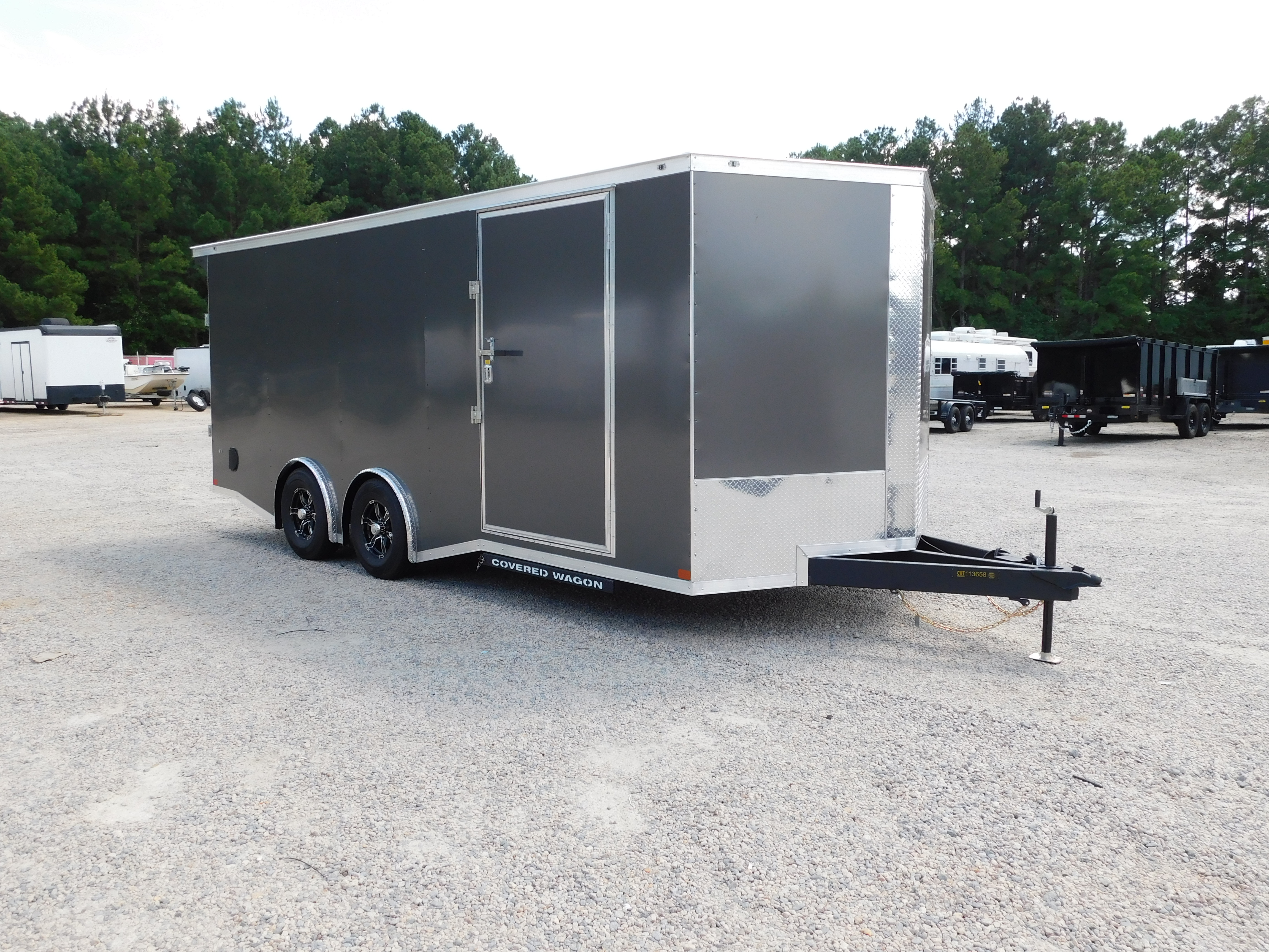 2027 Covered Wagon Trailers 8.5ft x 20ft Vnose