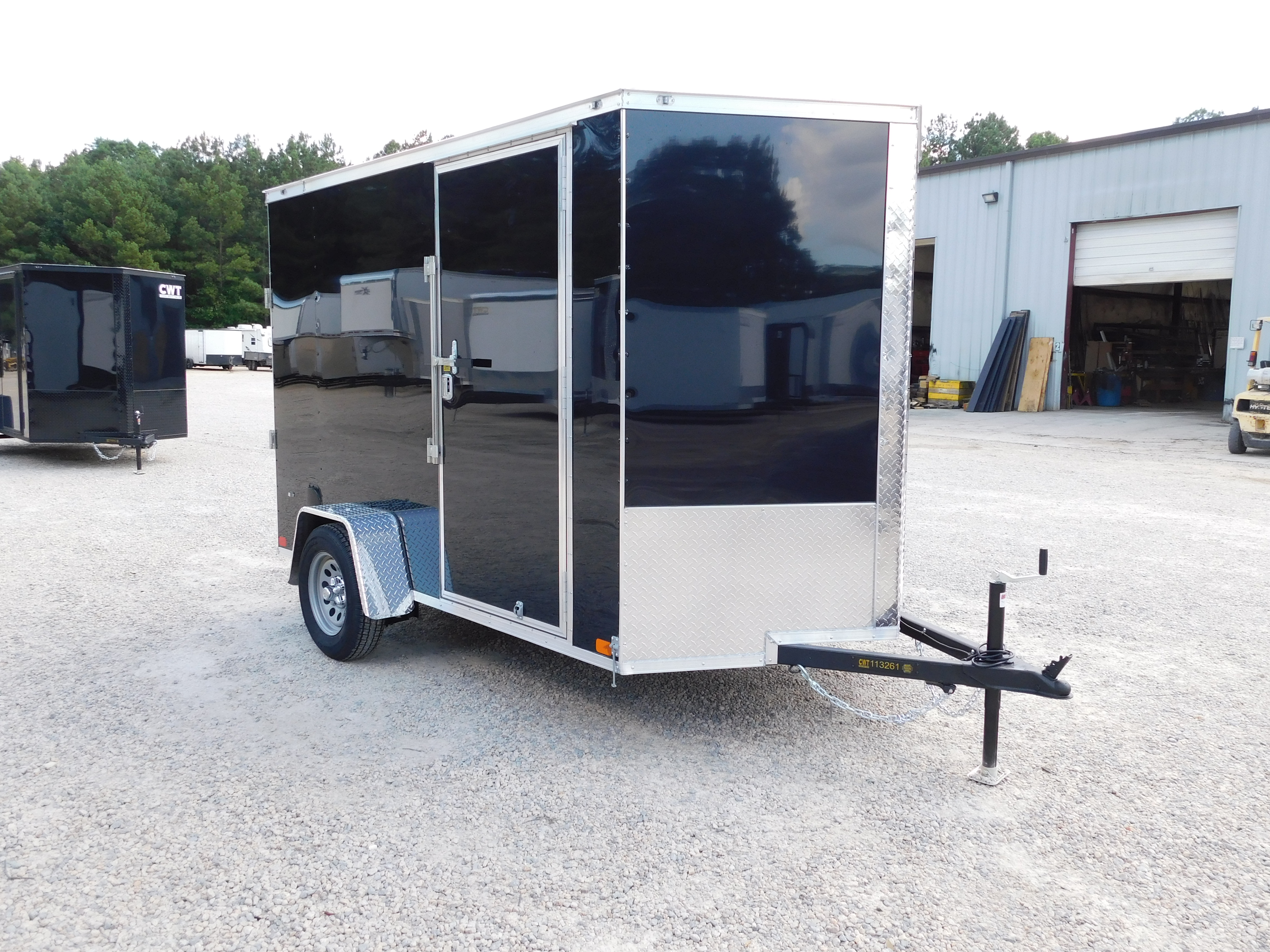 2027 Covered Wagon Trailers 6ft x 10ft Vnose